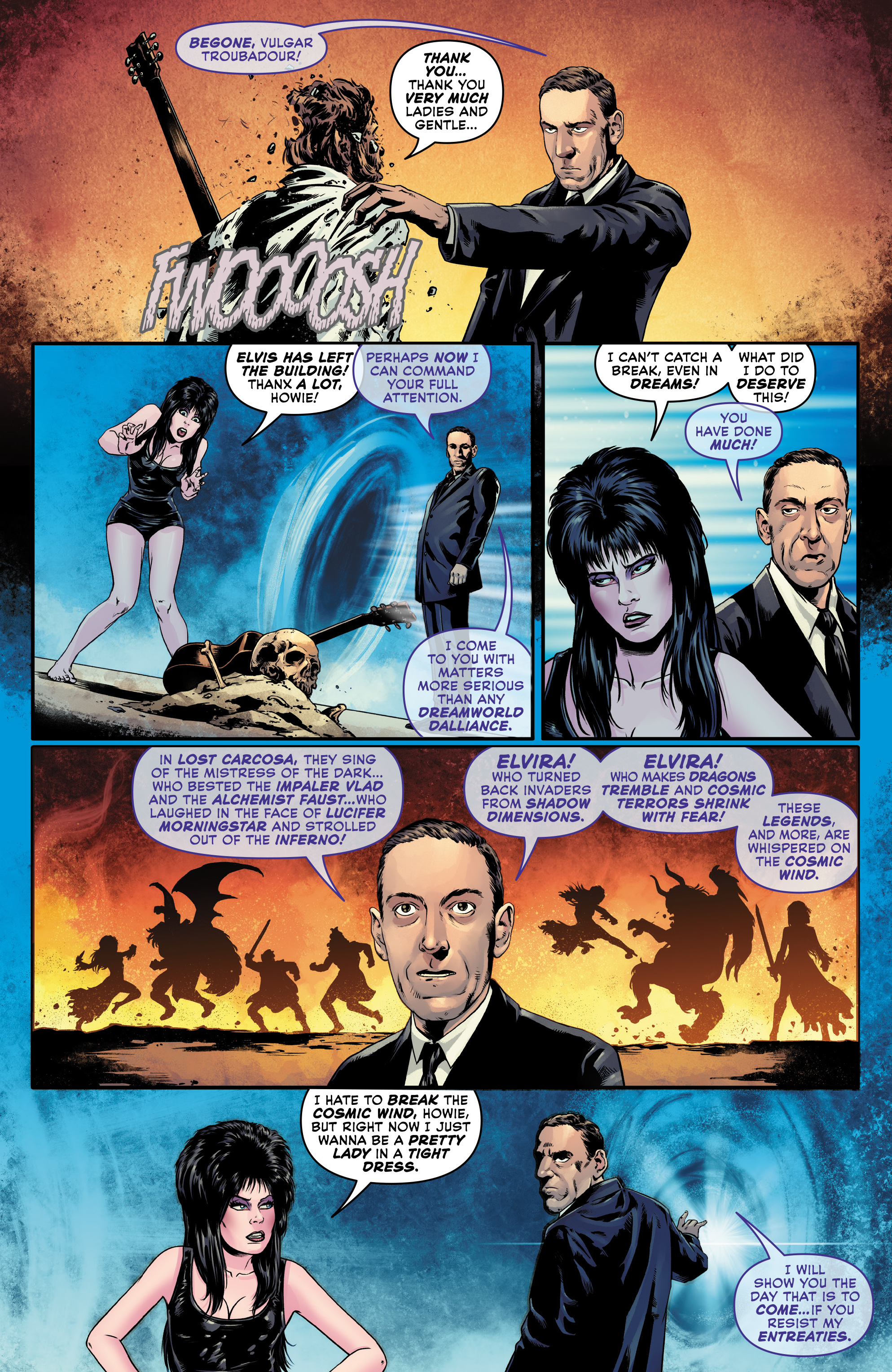 Read online Elvira Meets H.P. Lovecraft comic -  Issue #1 - 8