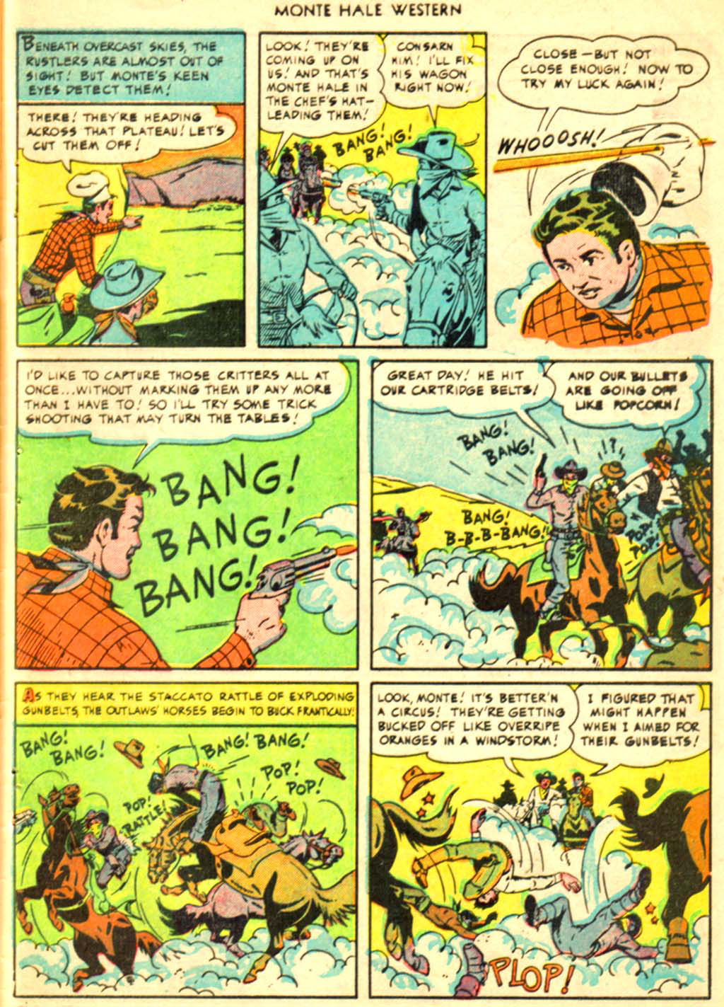 Read online Monte Hale Western comic -  Issue #61 - 31