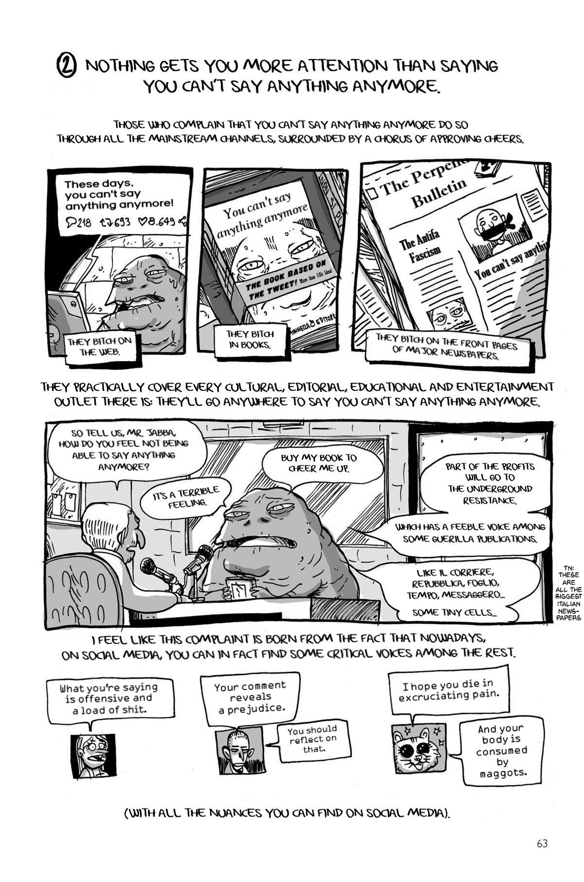 Read online All Quiet on Rebibbia's Front comic -  Issue # TPB (Part 1) - 59