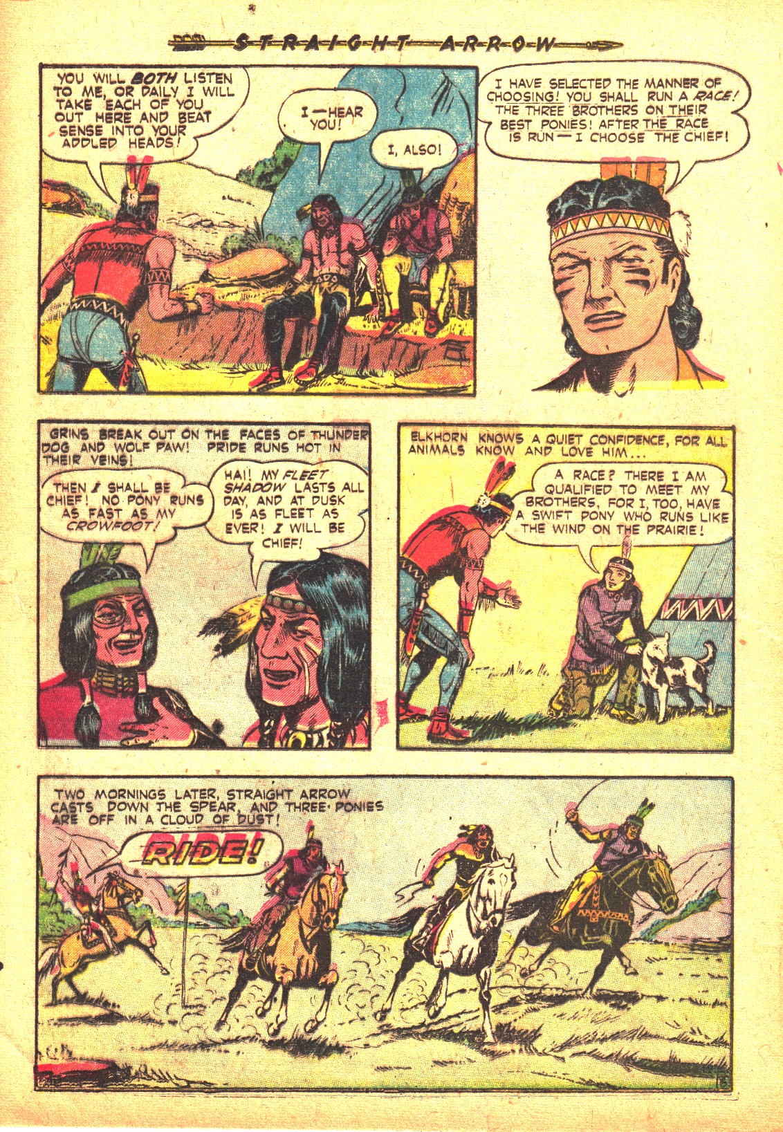 Read online Straight Arrow comic -  Issue #26 - 8