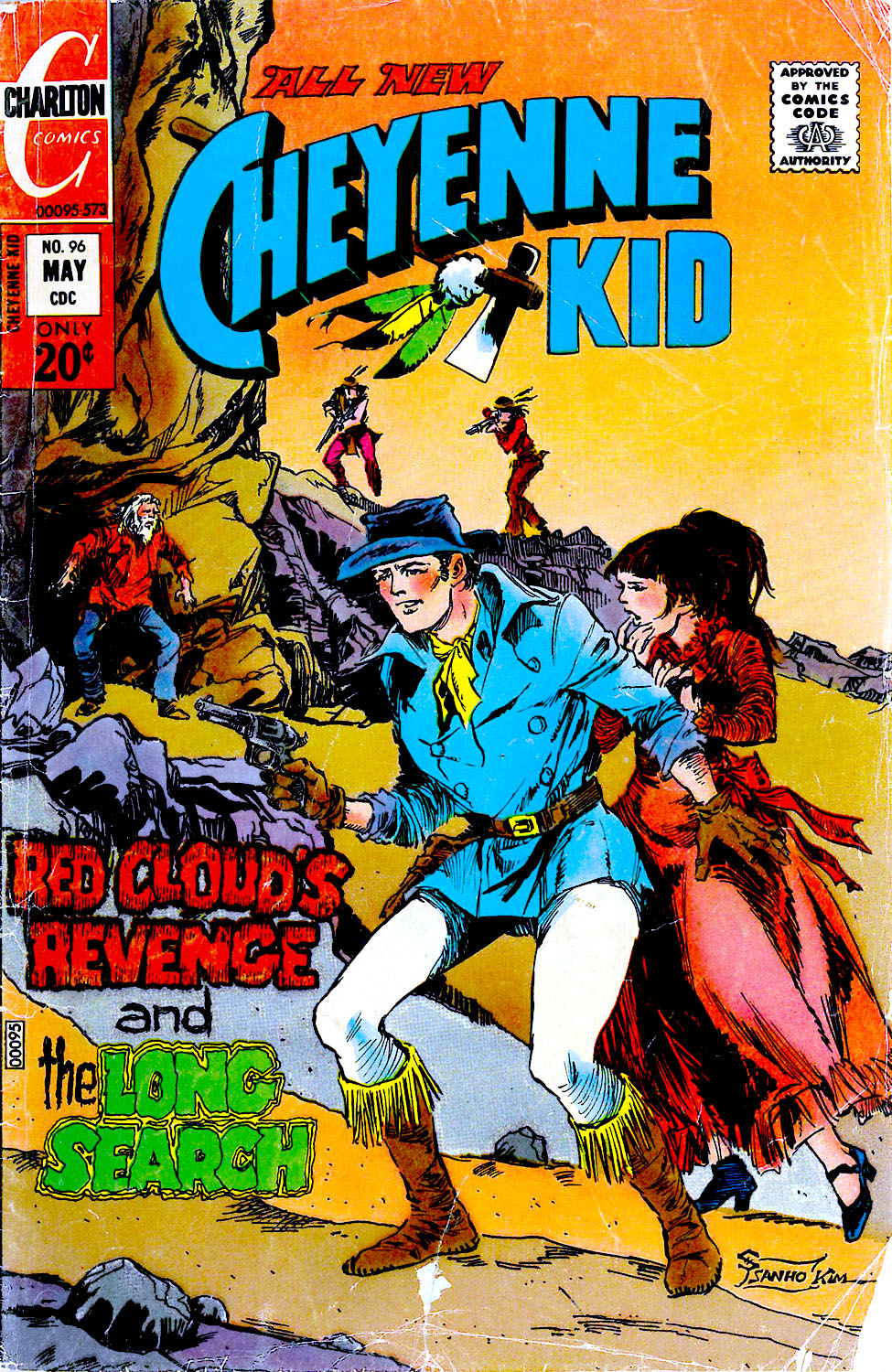 Read online Cheyenne Kid comic -  Issue #96 - 1