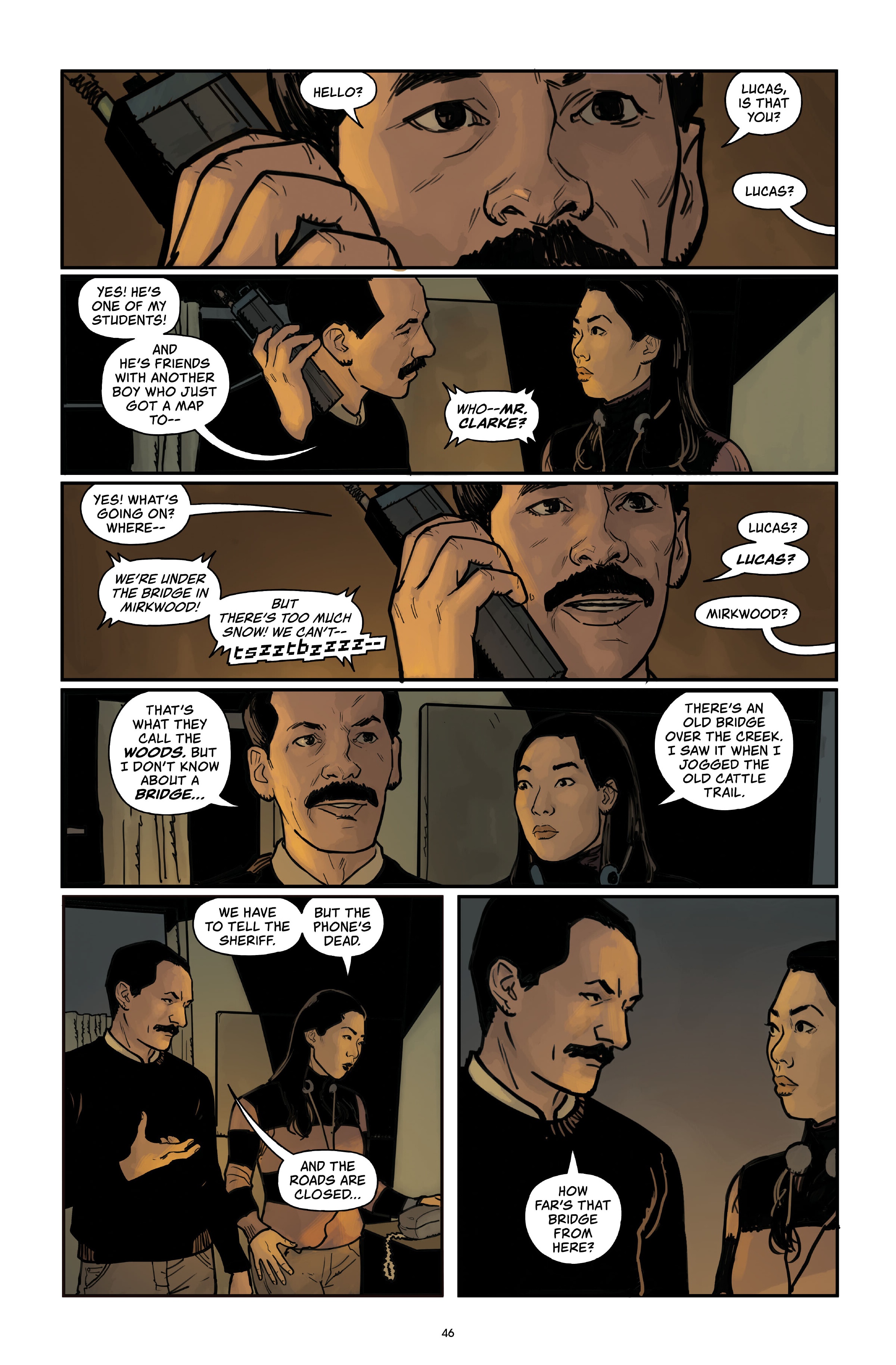Read online Stranger Things Library Edition comic -  Issue # TPB 3 (Part 1) - 46