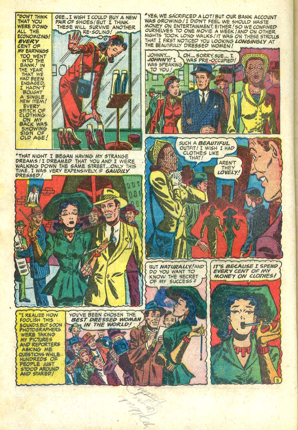 Read online Young Love (1949) comic -  Issue #8 - 36