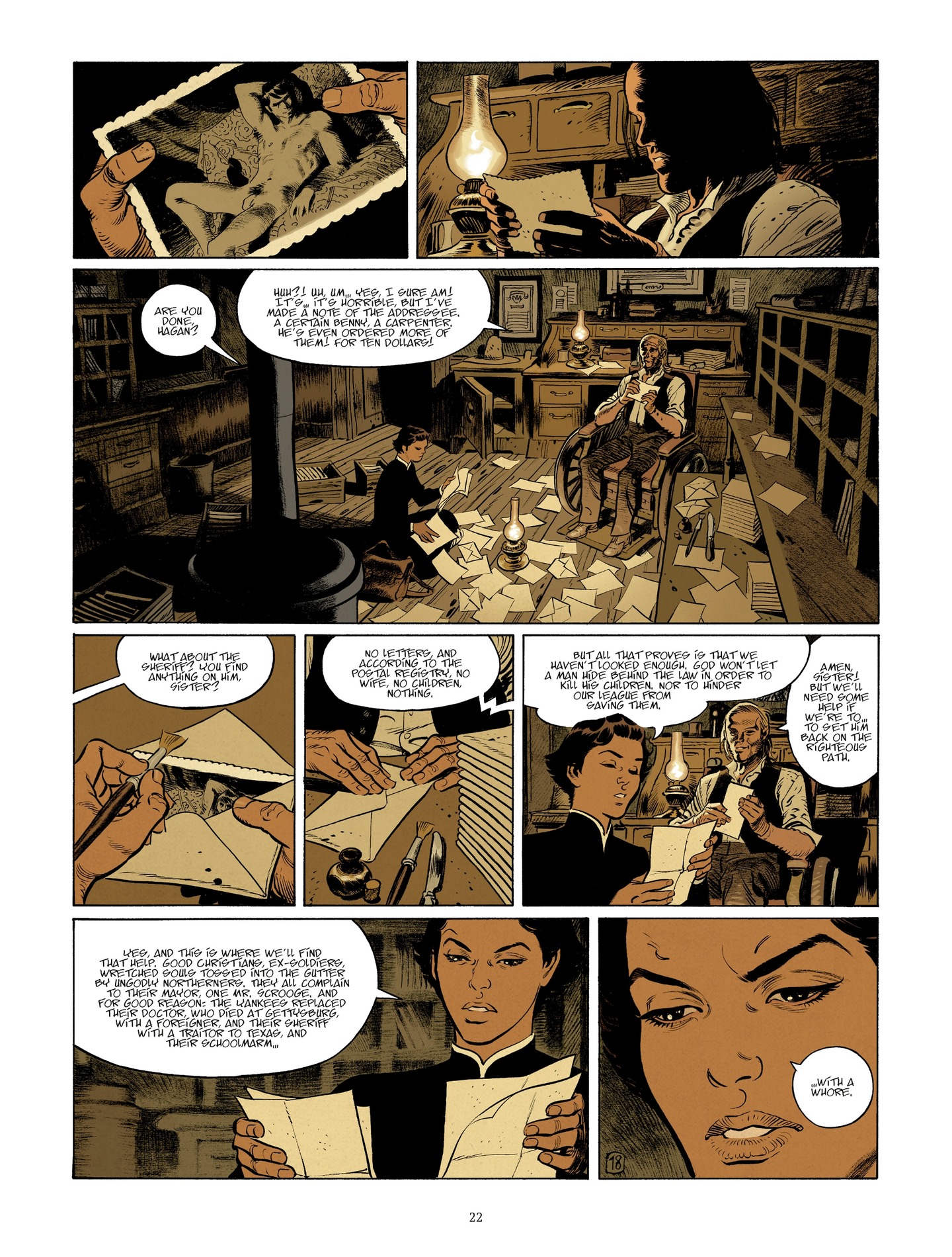 Read online Undertaker (2015) comic -  Issue #7 - 21