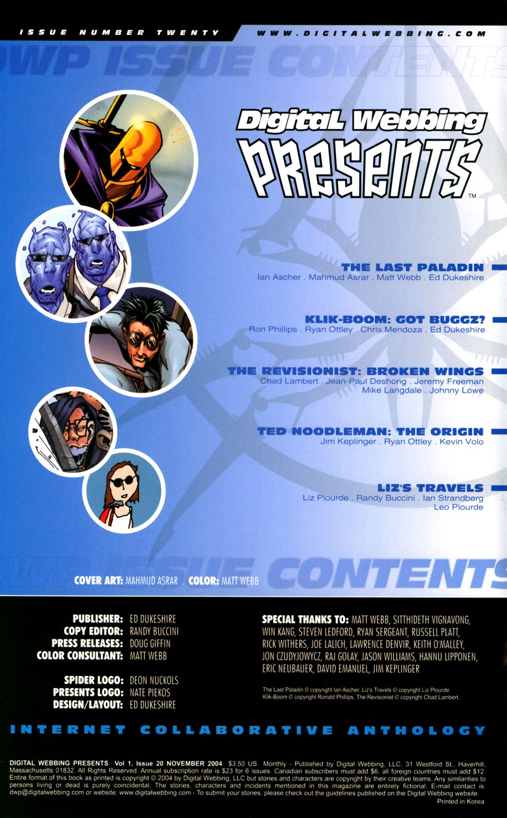 Read online Digital Webbing Presents comic -  Issue #20 - 2