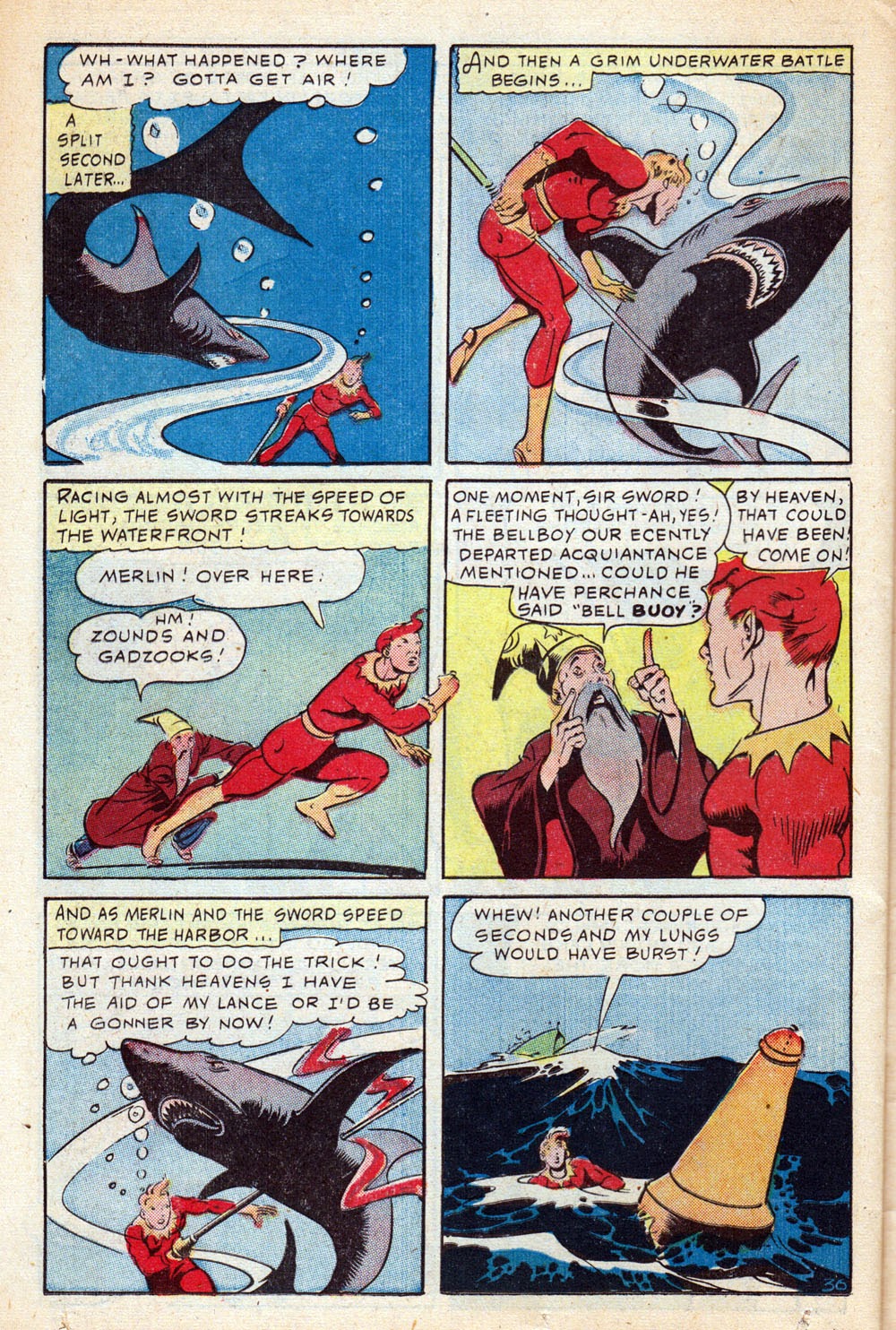 Read online Super-Mystery Comics comic -  Issue #23 - 38
