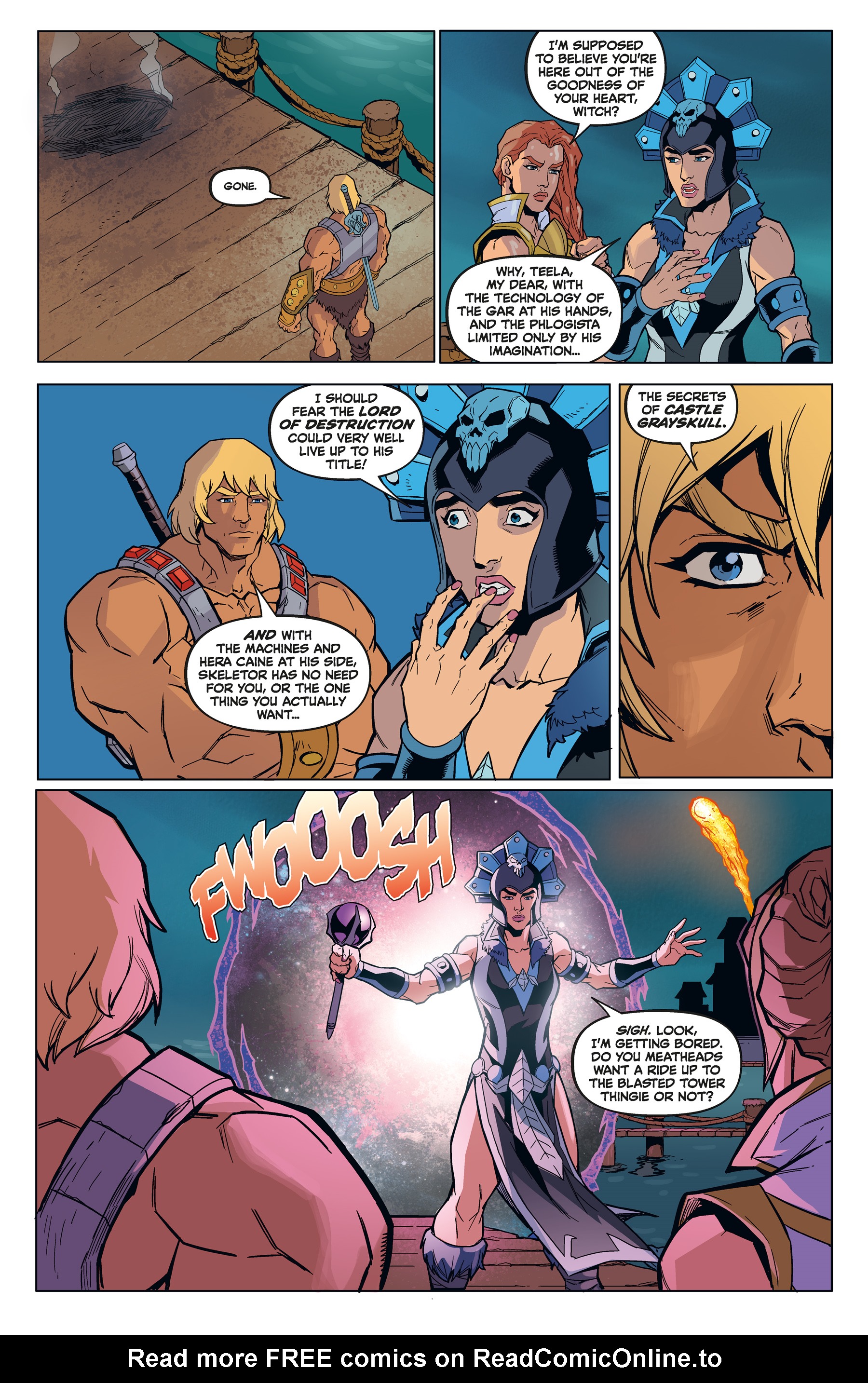 Read online Masters of the Universe: Forge of Destiny comic -  Issue #4 - 7