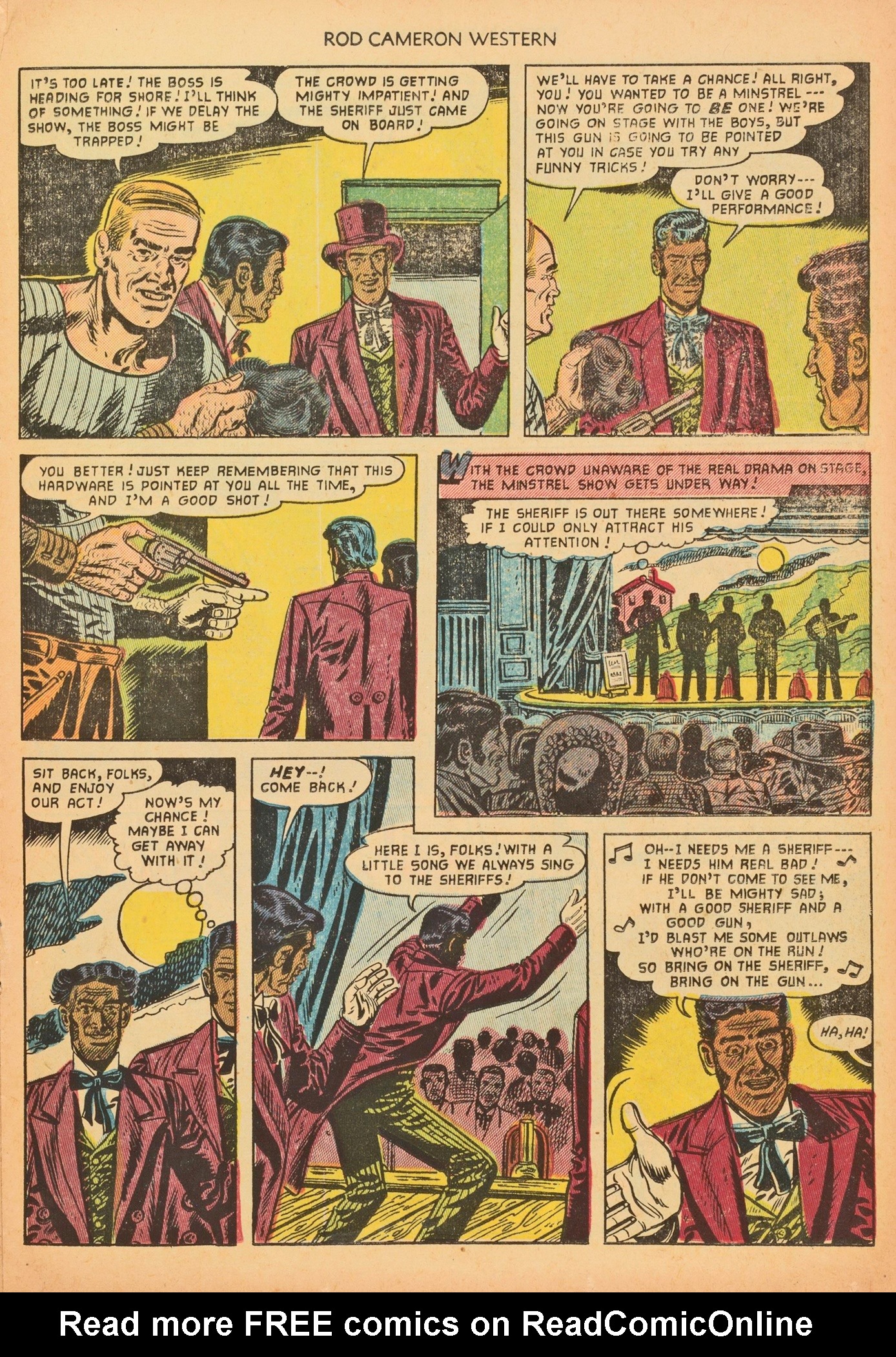 Read online Rod Cameron Western comic -  Issue #14 - 17
