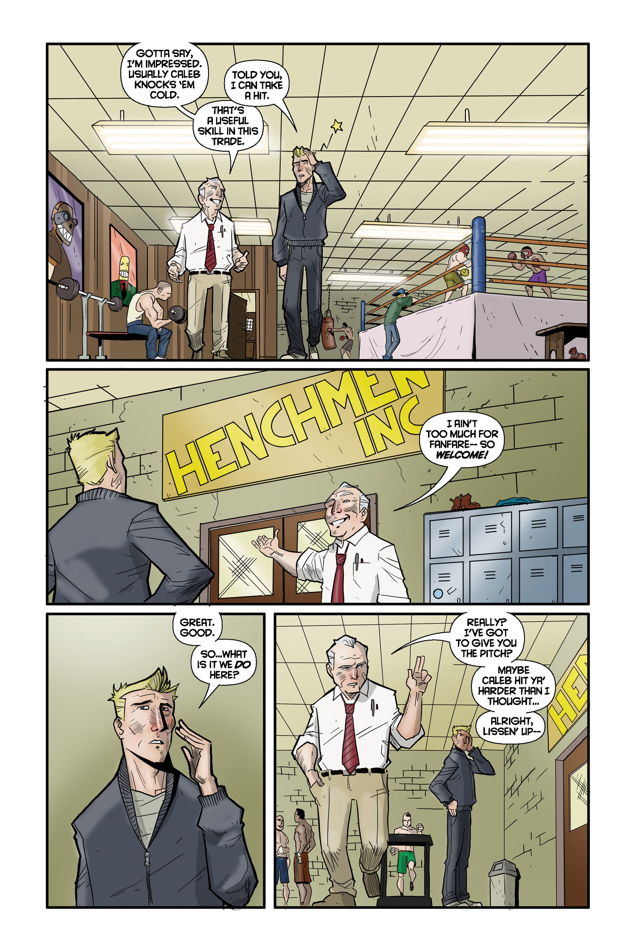 Read online Henchmen, Inc. comic -  Issue #1 - 12