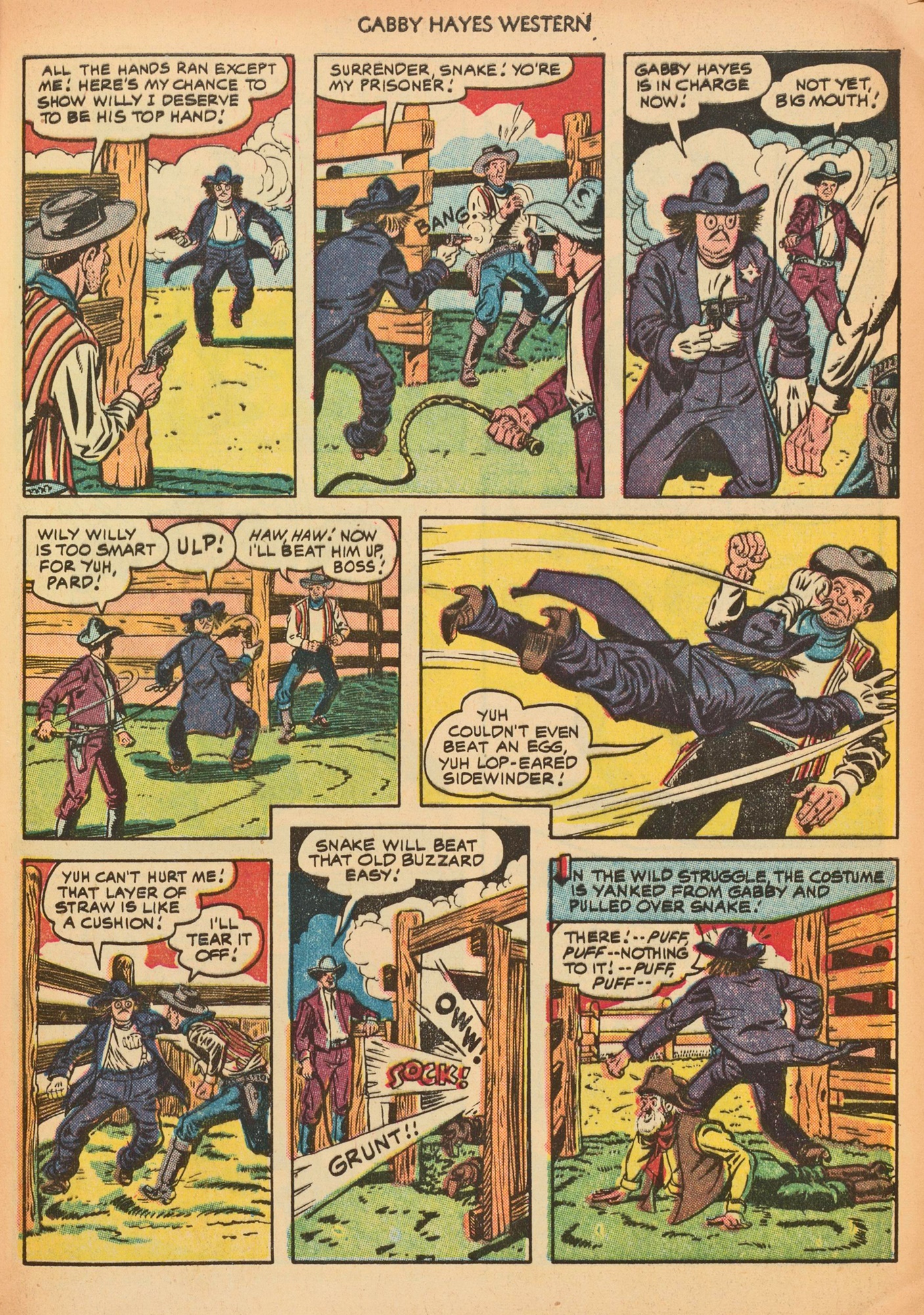 Read online Gabby Hayes Western comic -  Issue #36 - 9