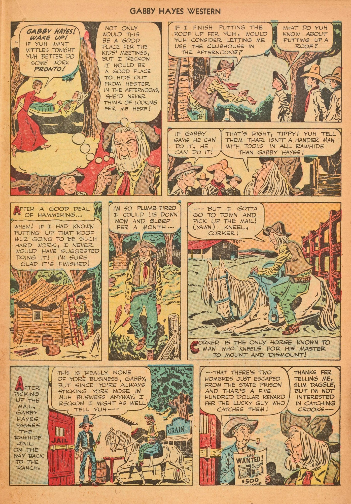 Read online Gabby Hayes Western comic -  Issue #12 - 19