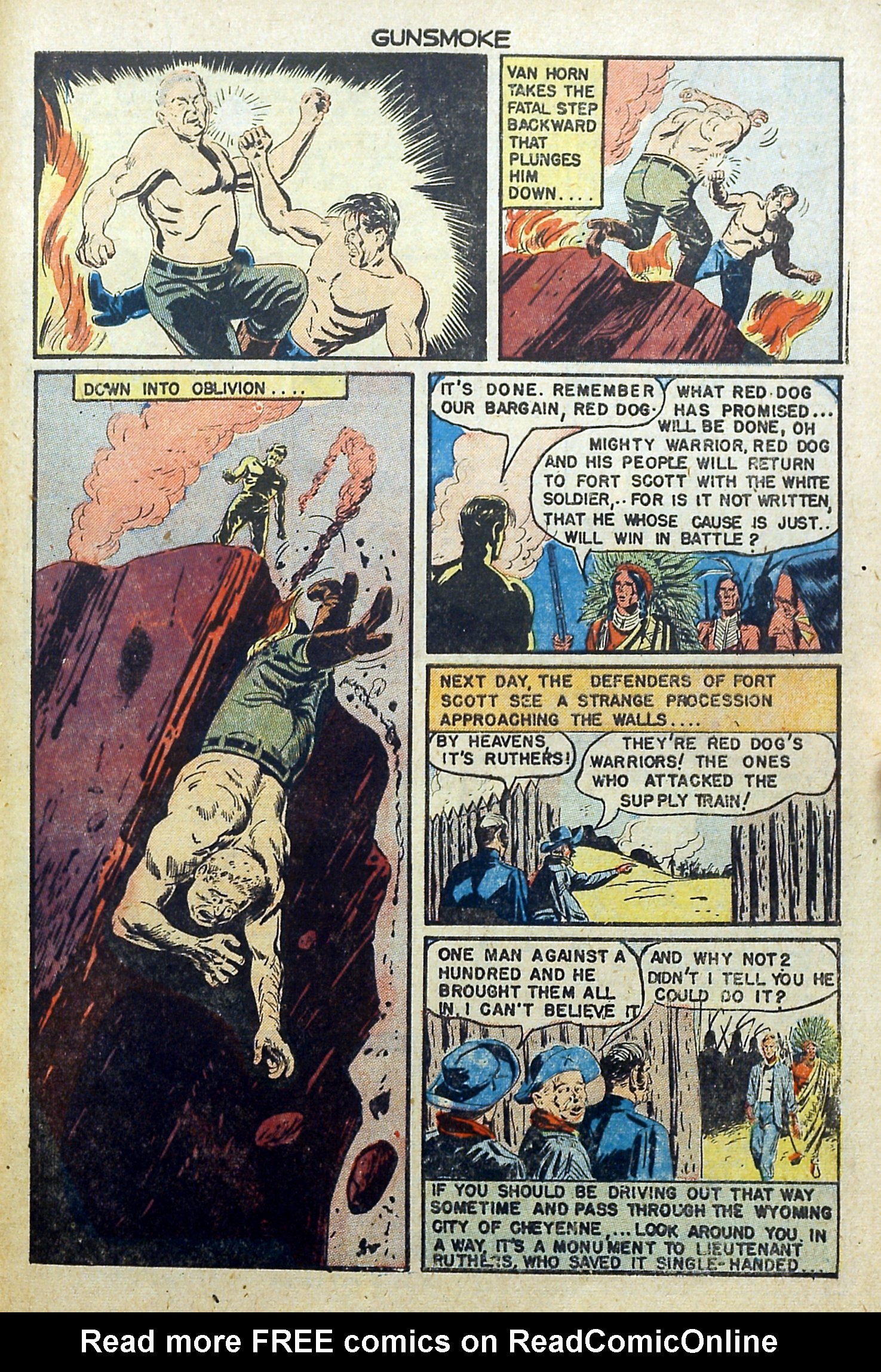 Read online Gunsmoke comic -  Issue #7 - 33