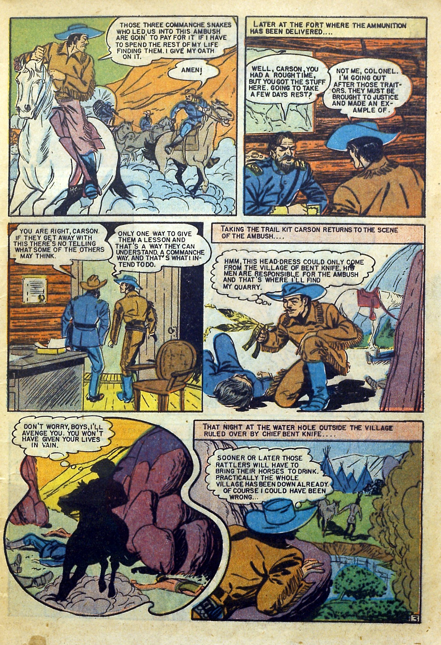 Read online Indian Fighter comic -  Issue #5 - 5