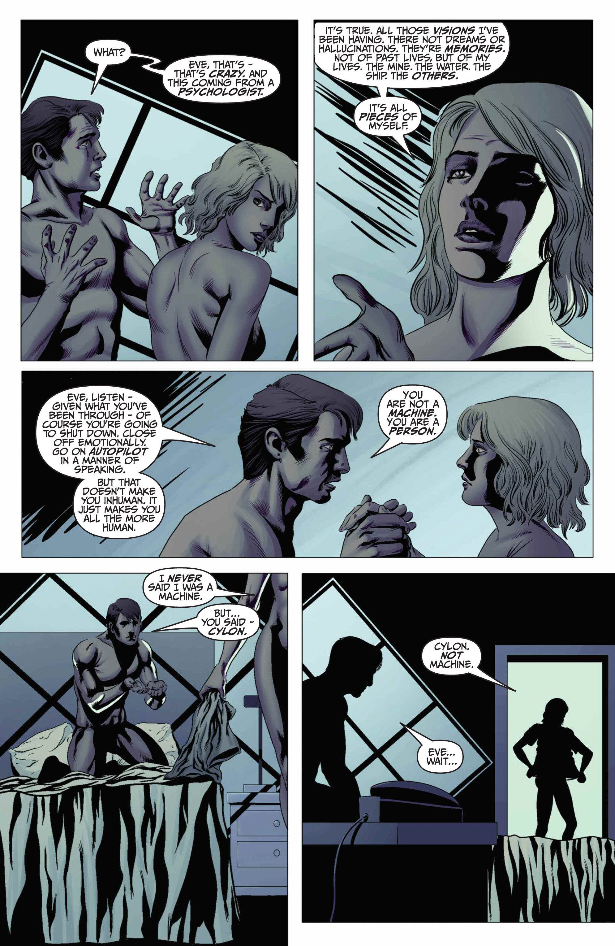 Read online (New) Battlestar Galactica: Six comic -  Issue #4 - 5