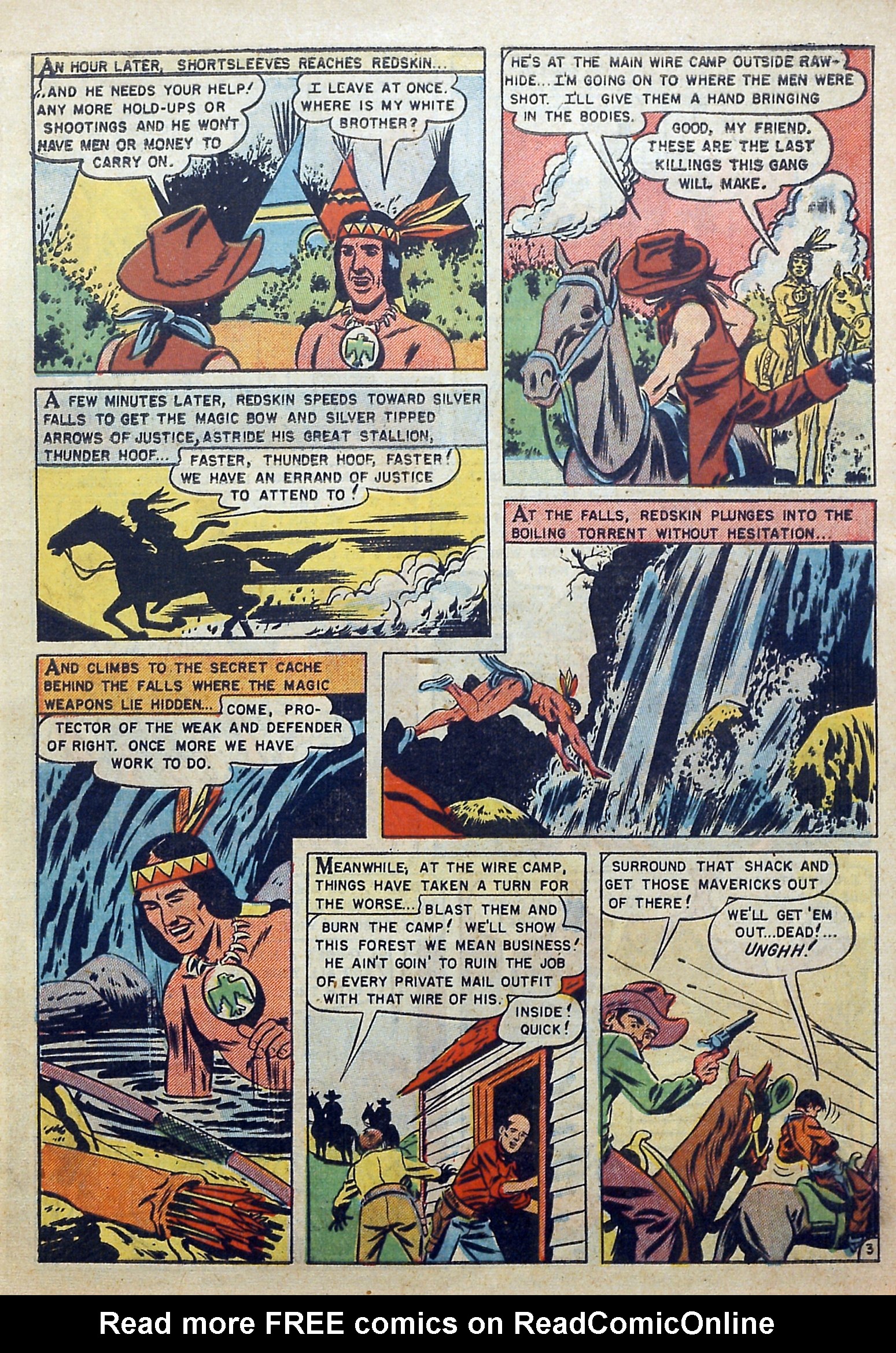 Read online Redskin comic -  Issue #10 - 5