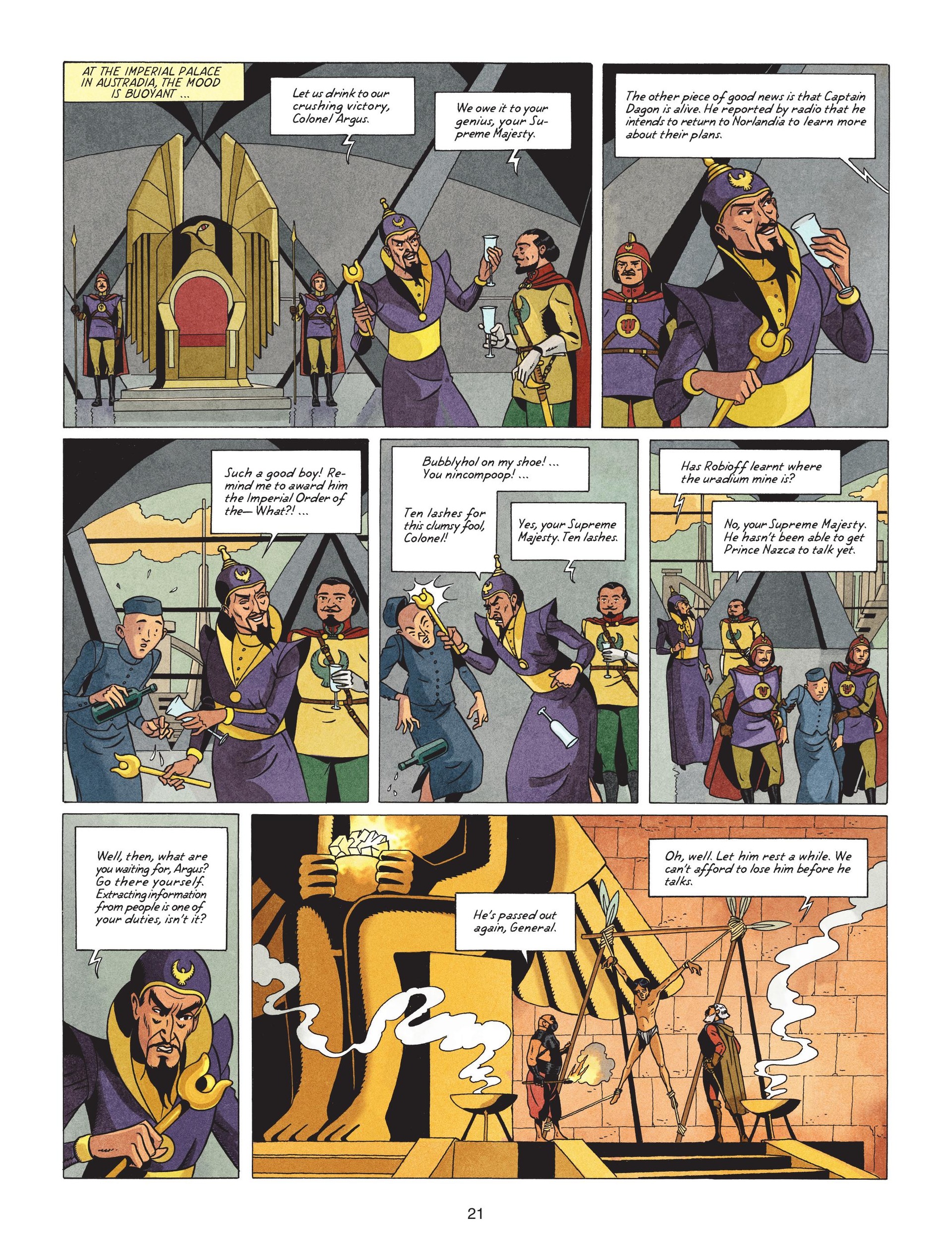 Read online Before Blake & Mortimer comic -  Issue #2 - 22