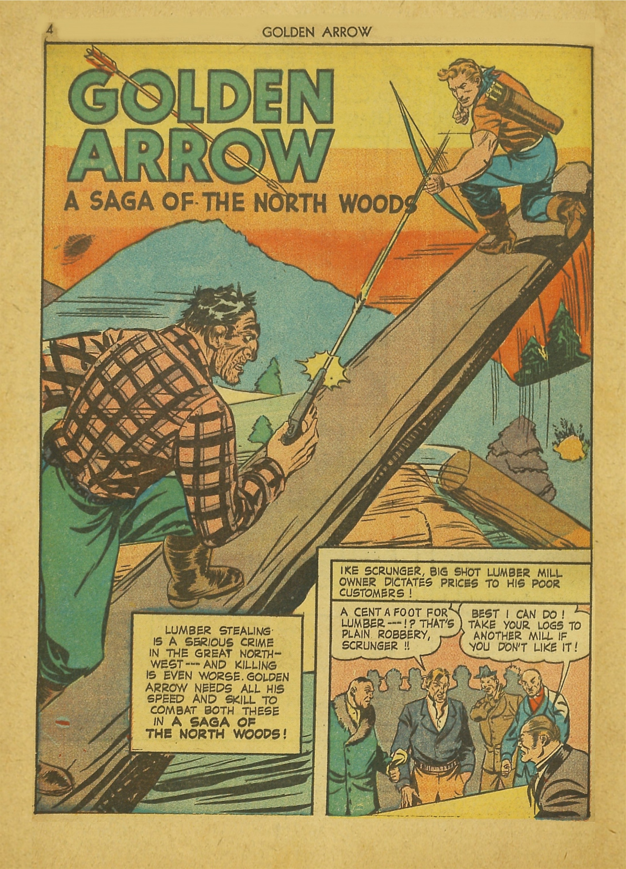 Read online Golden Arrow comic -  Issue #2 - 4
