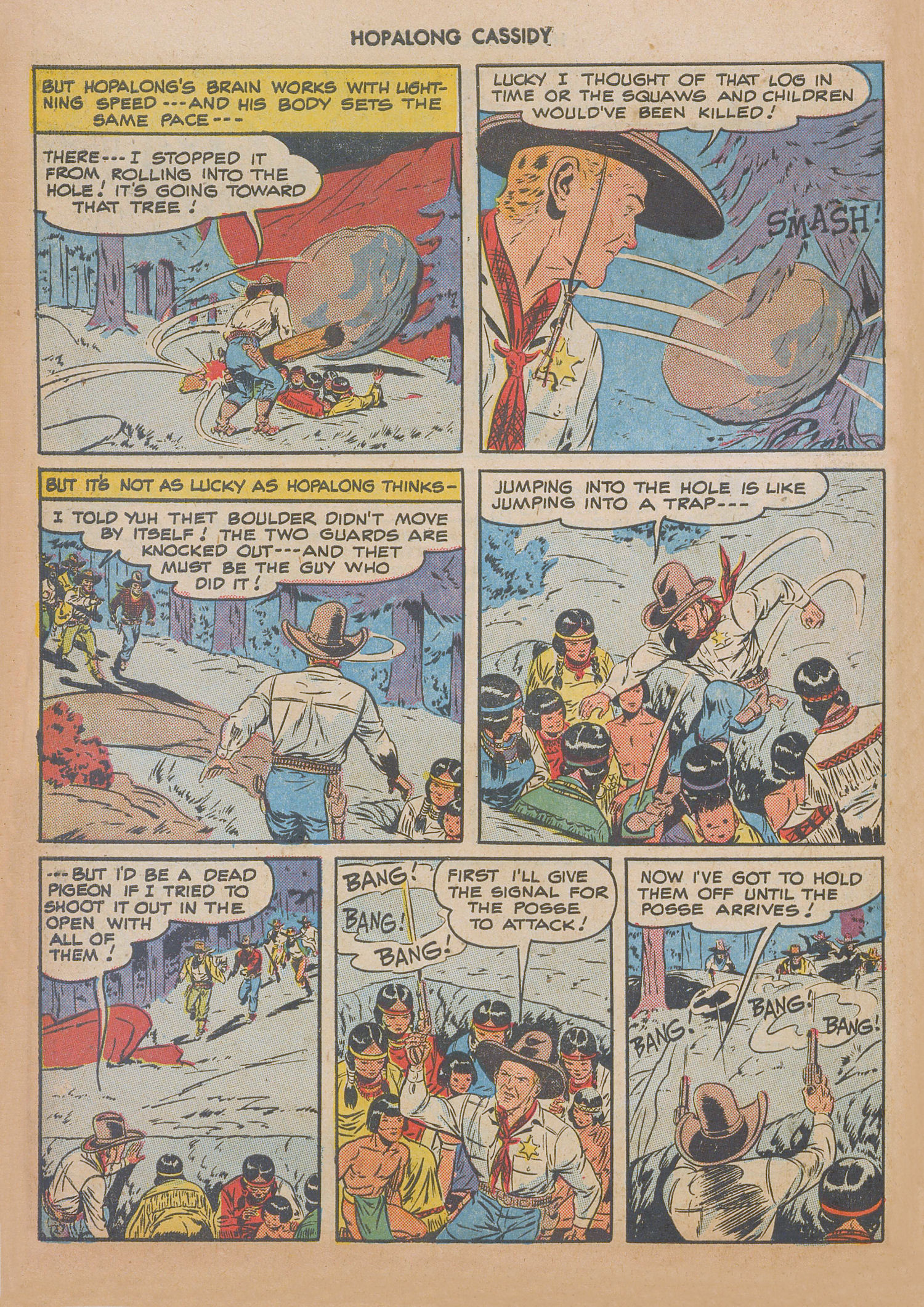 Read online Hopalong Cassidy comic -  Issue #25 - 10