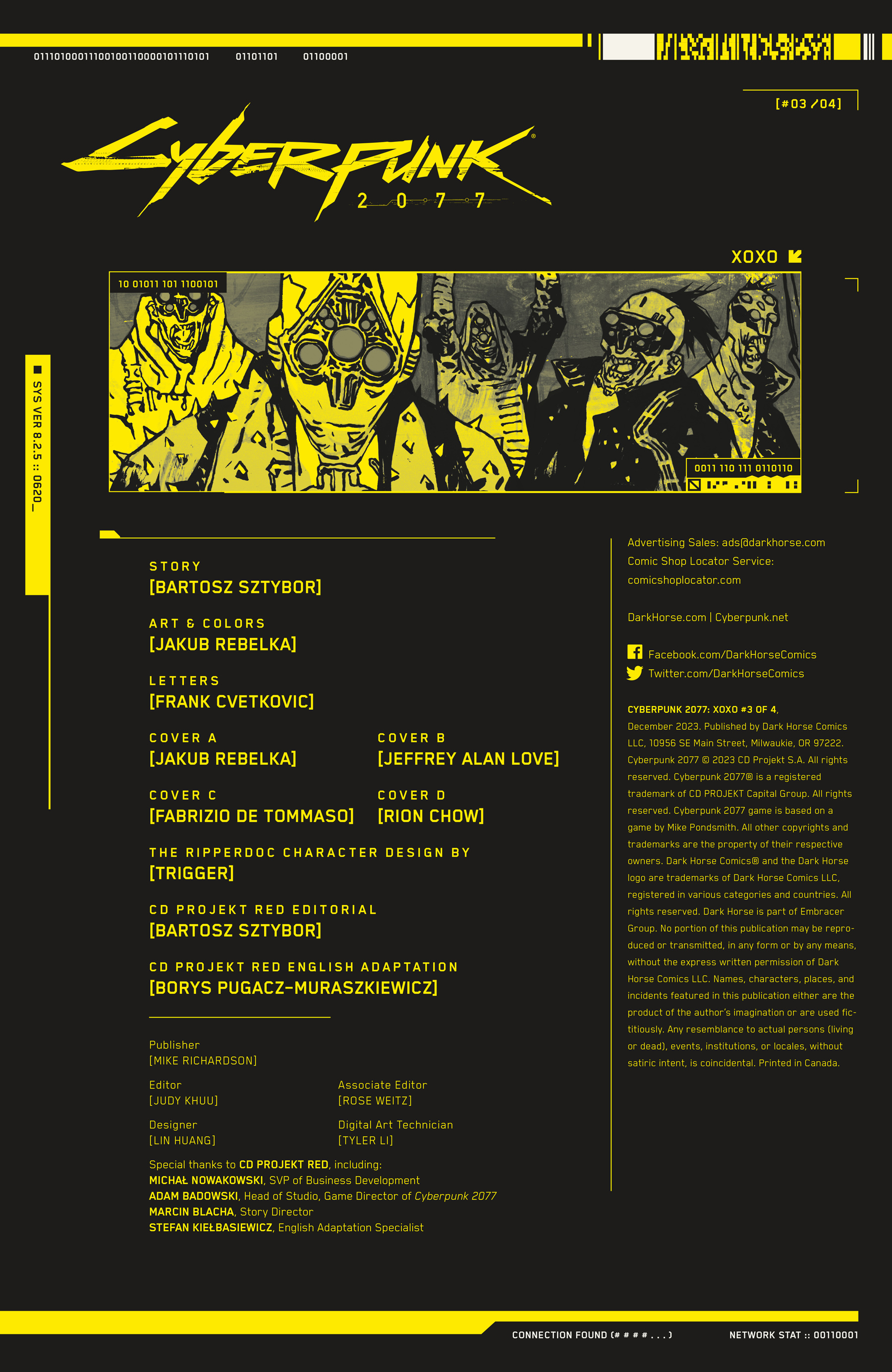 Read online Cyberpunk 2077: XOXO comic -  Issue #3 - 2