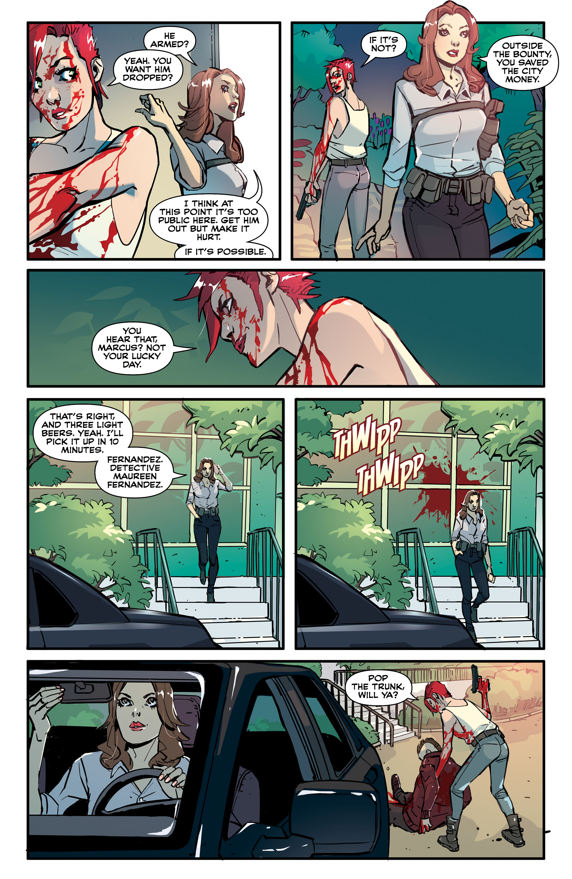 Read online PainKiller Jane: Heartbreaker comic -  Issue # Full - 8