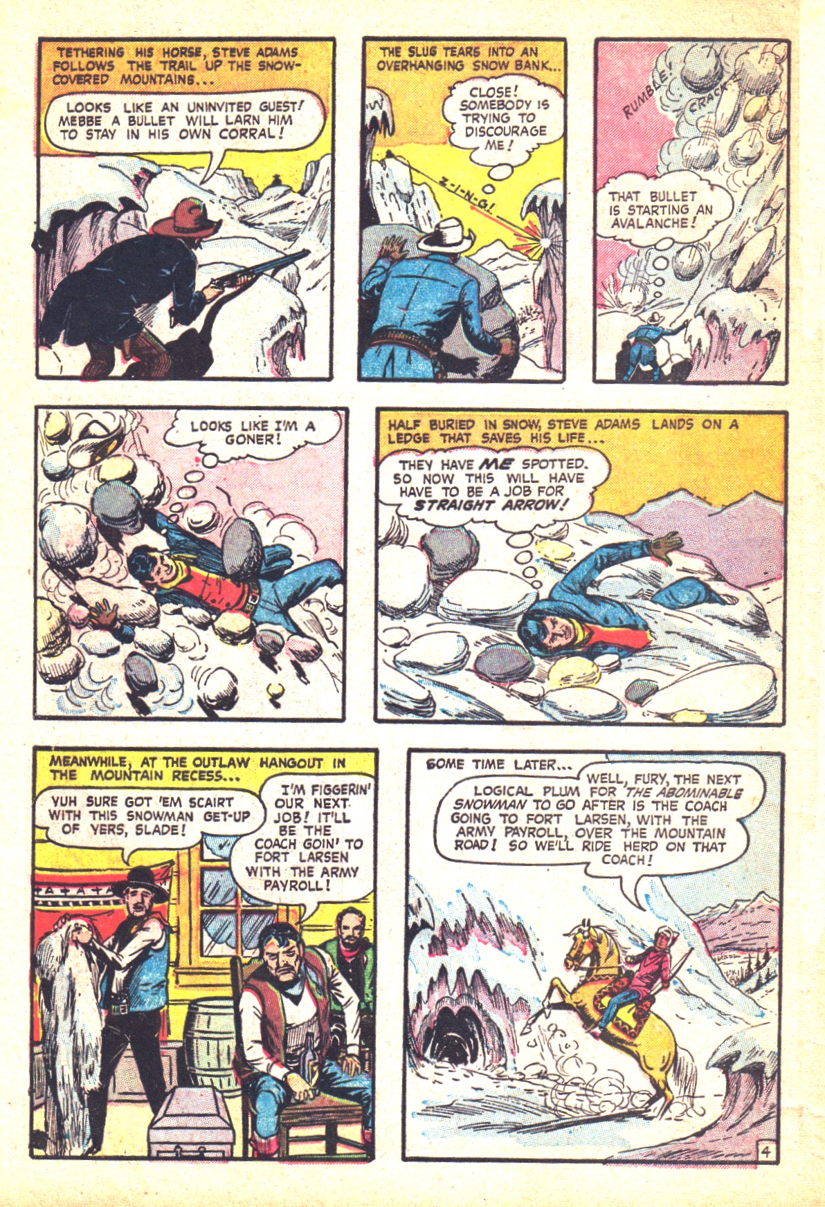 Read online Straight Arrow comic -  Issue #38 - 30