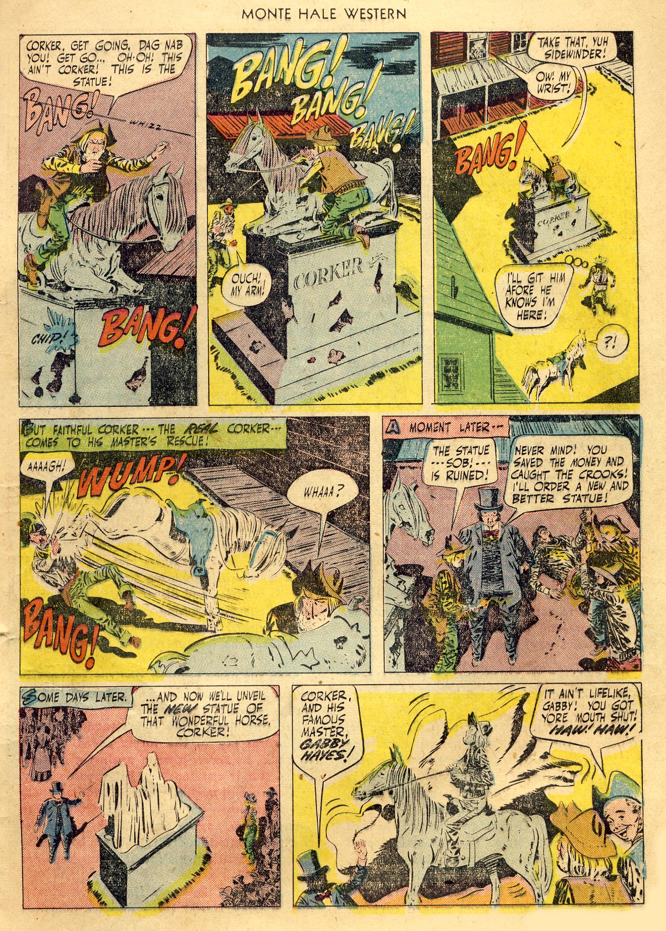 Read online Monte Hale Western comic -  Issue #53 - 12