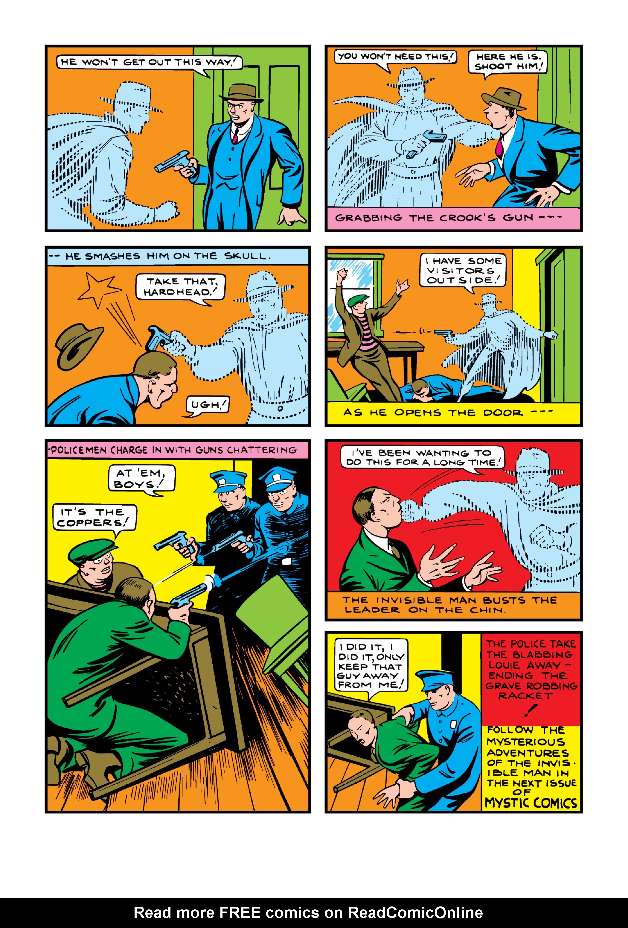 Read online Mystic Comics comic -  Issue # (1940) _Marvel Masterworks - Golden Age  (Part 3) - 4