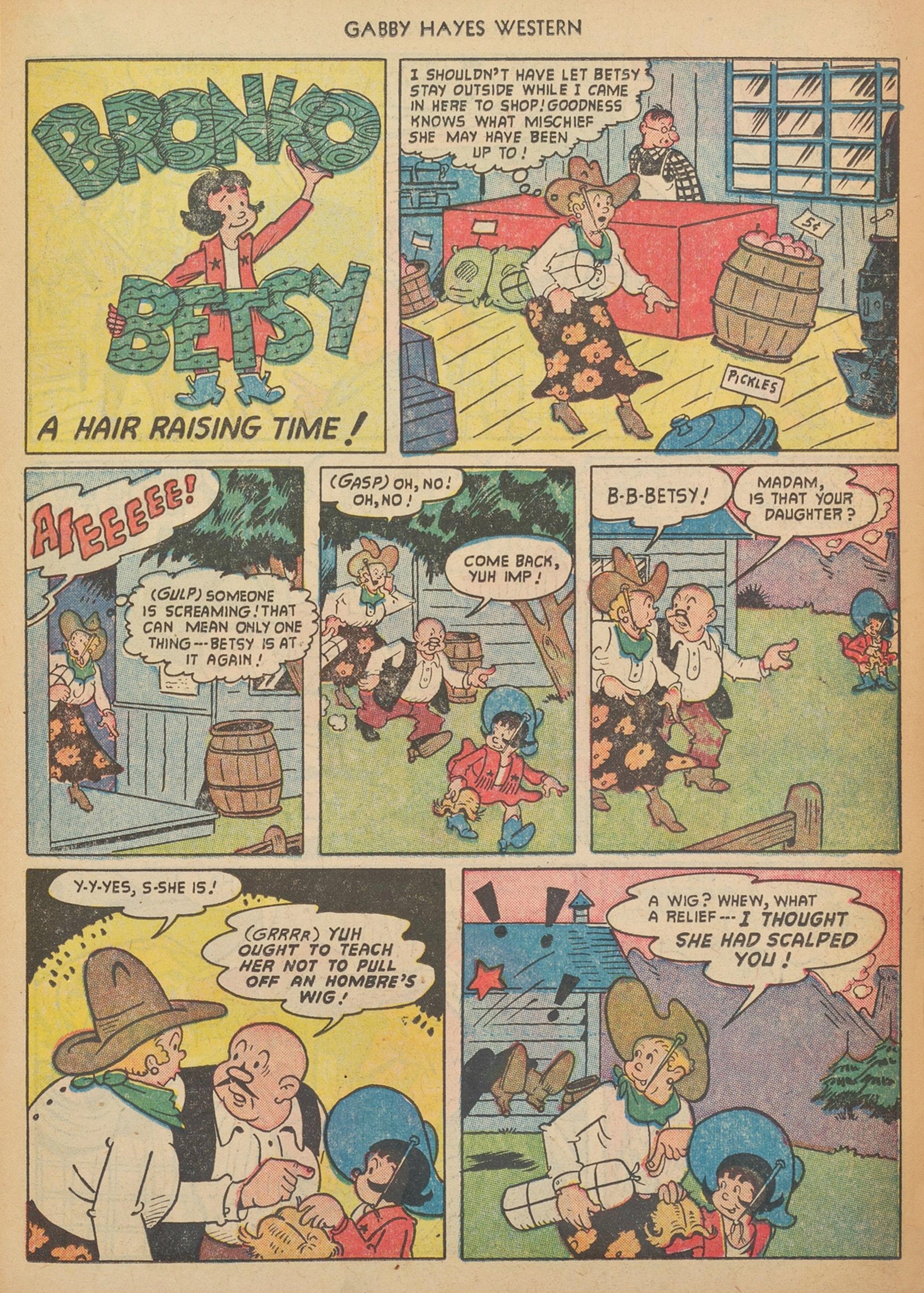 Read online Gabby Hayes Western comic -  Issue #42 - 23