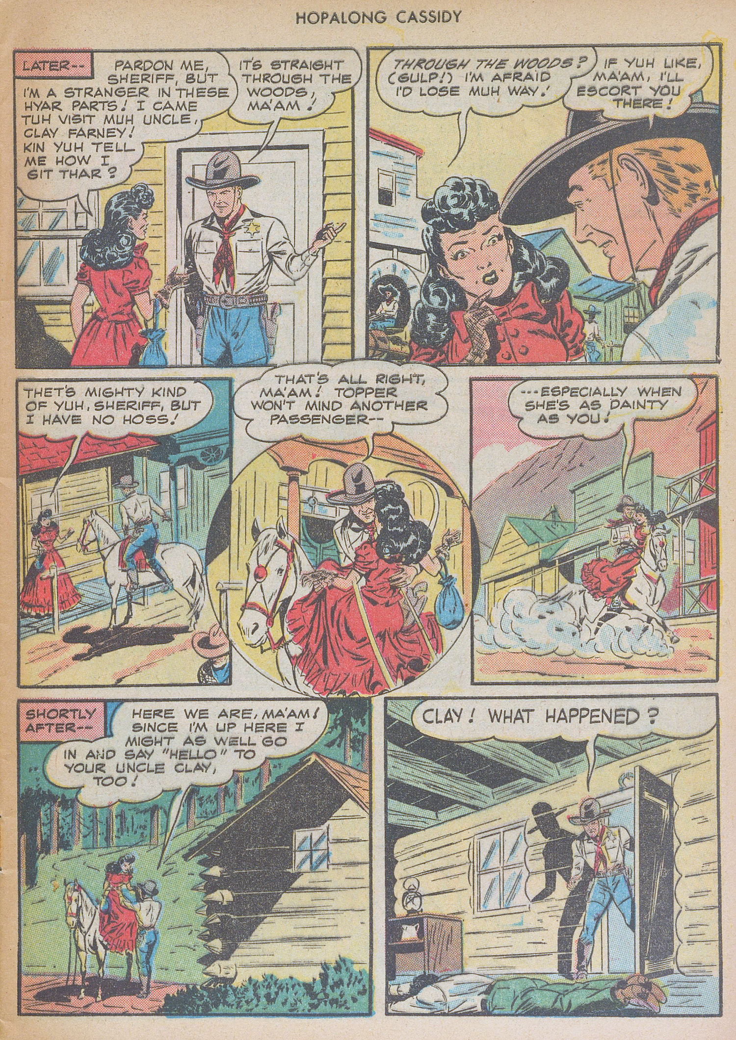Read online Hopalong Cassidy comic -  Issue #20 - 9