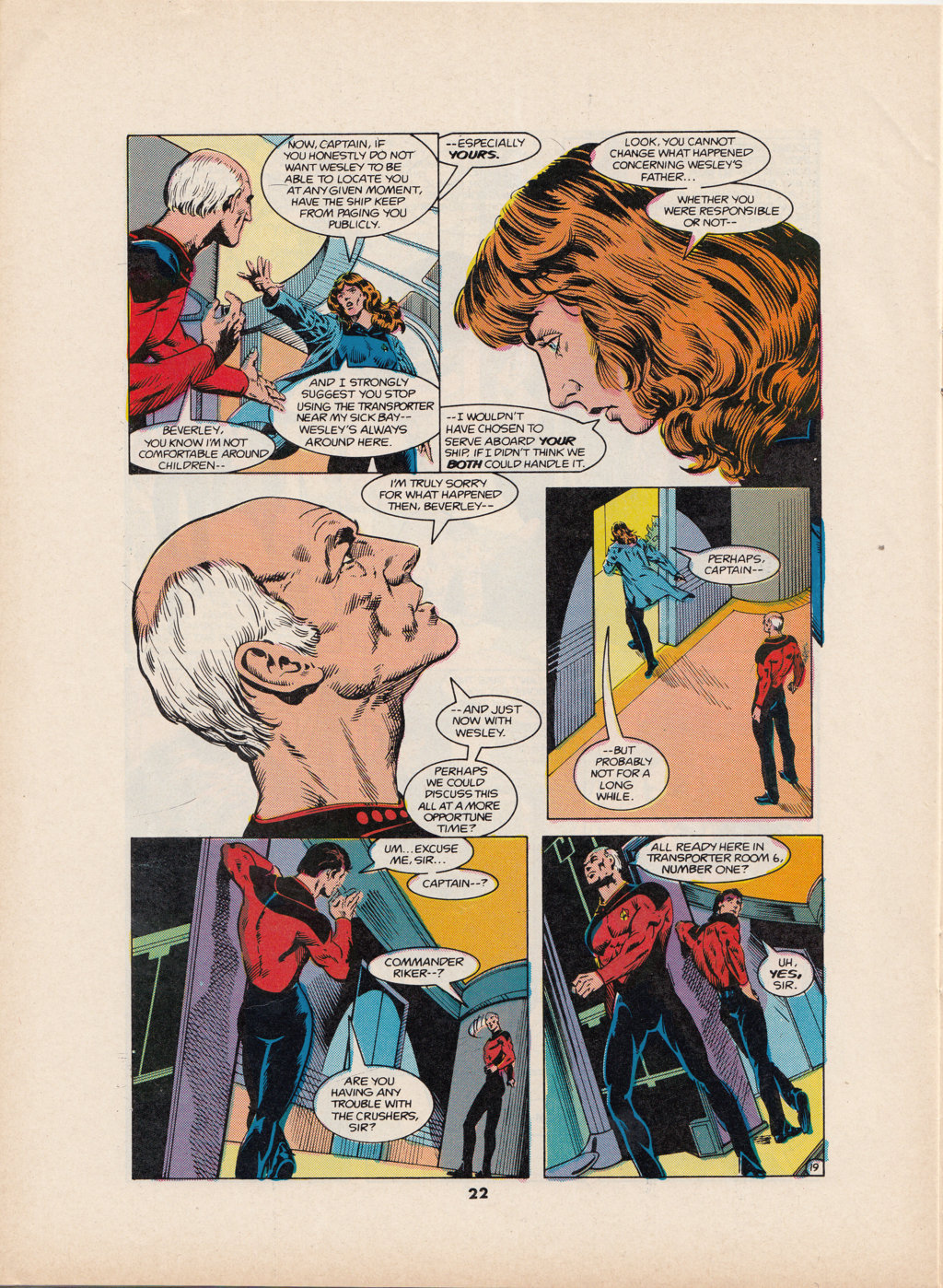 Read online Star Trek The Next Generation (1990) comic -  Issue #1 - 22