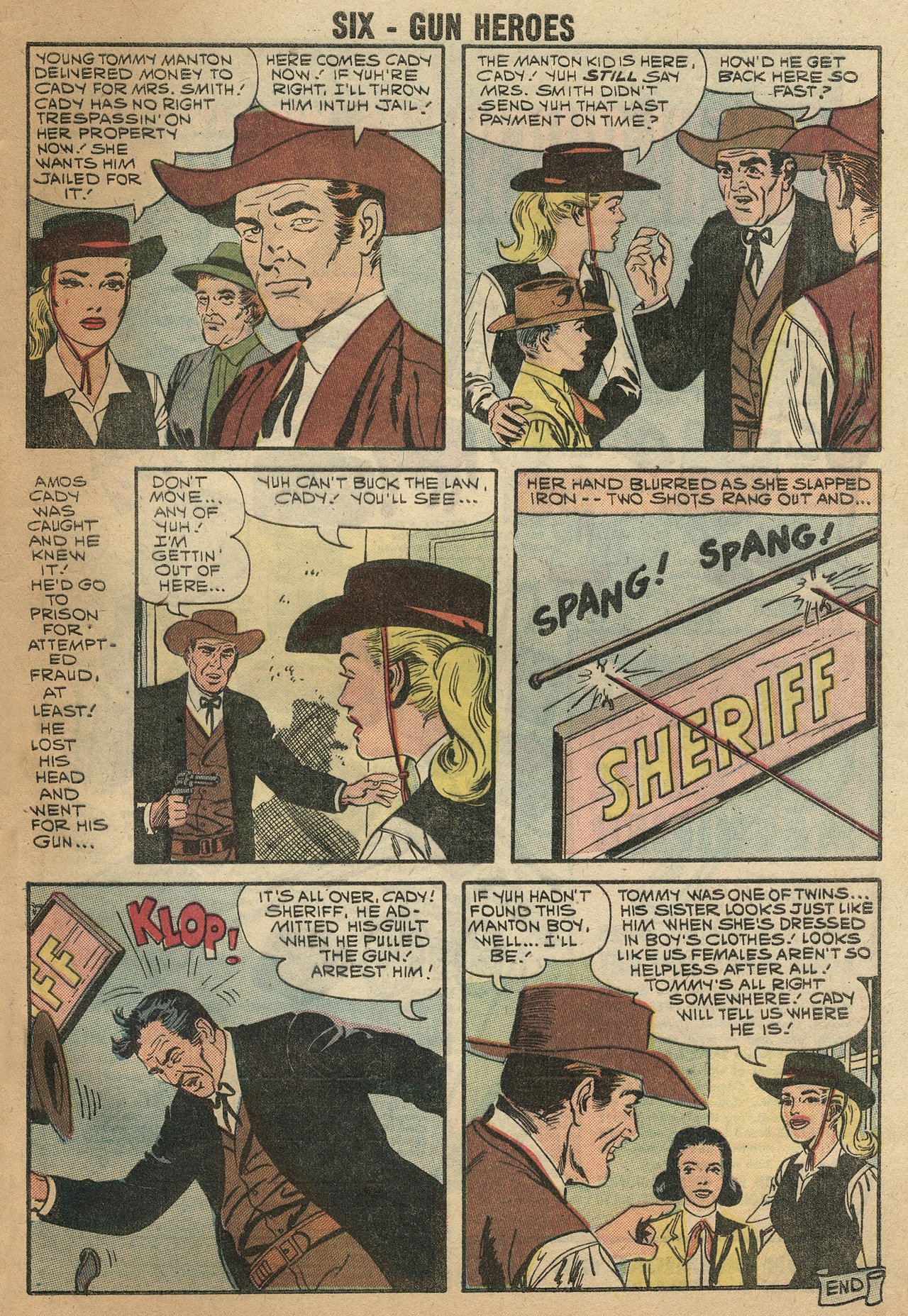 Read online Six-Gun Heroes comic -  Issue #48 - 33