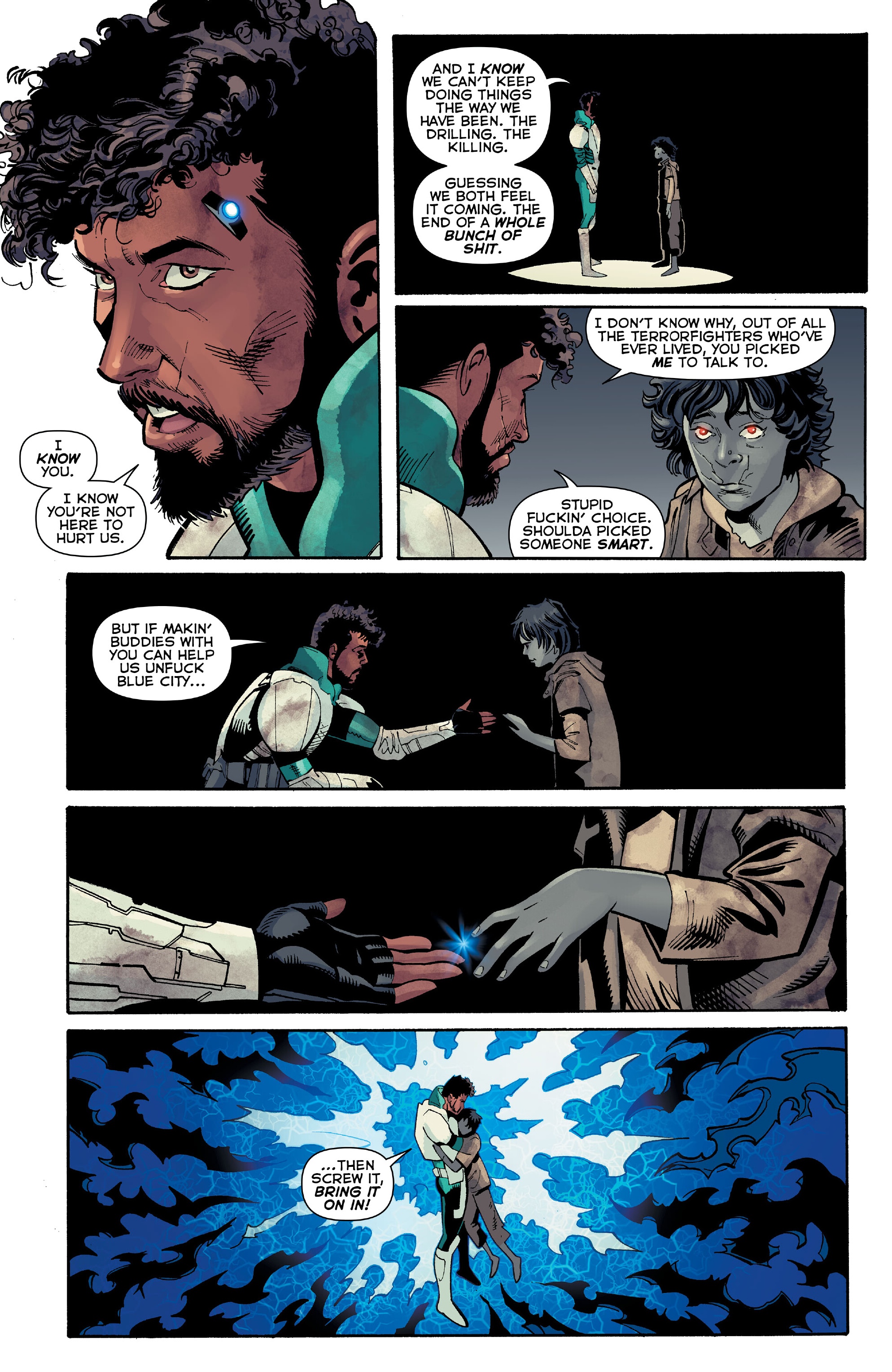 Read online Terrorwar comic -  Issue #8 - 17