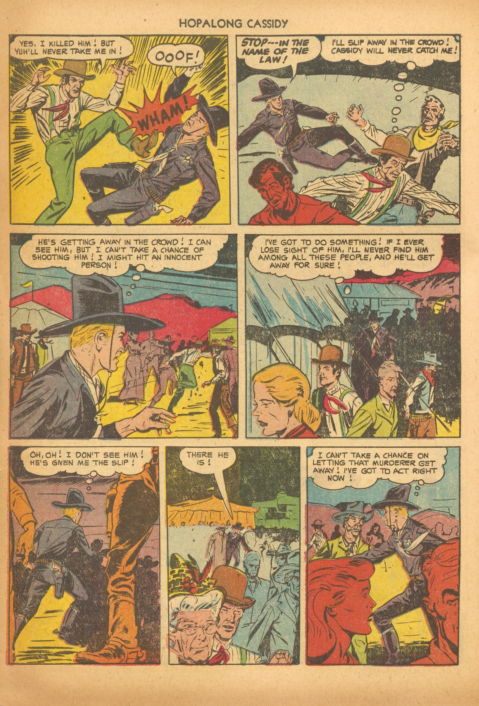 Read online Hopalong Cassidy comic -  Issue #79 - 30