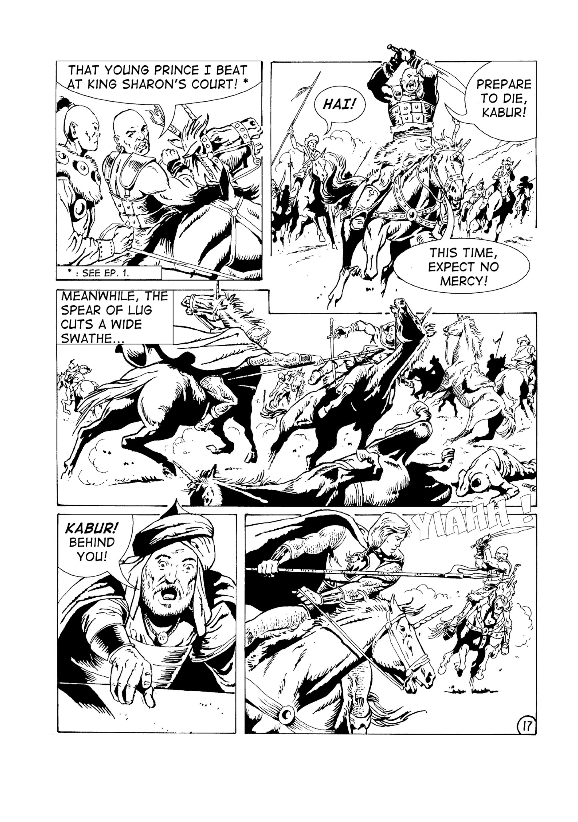 Read online Kabur comic -  Issue #4 - 19