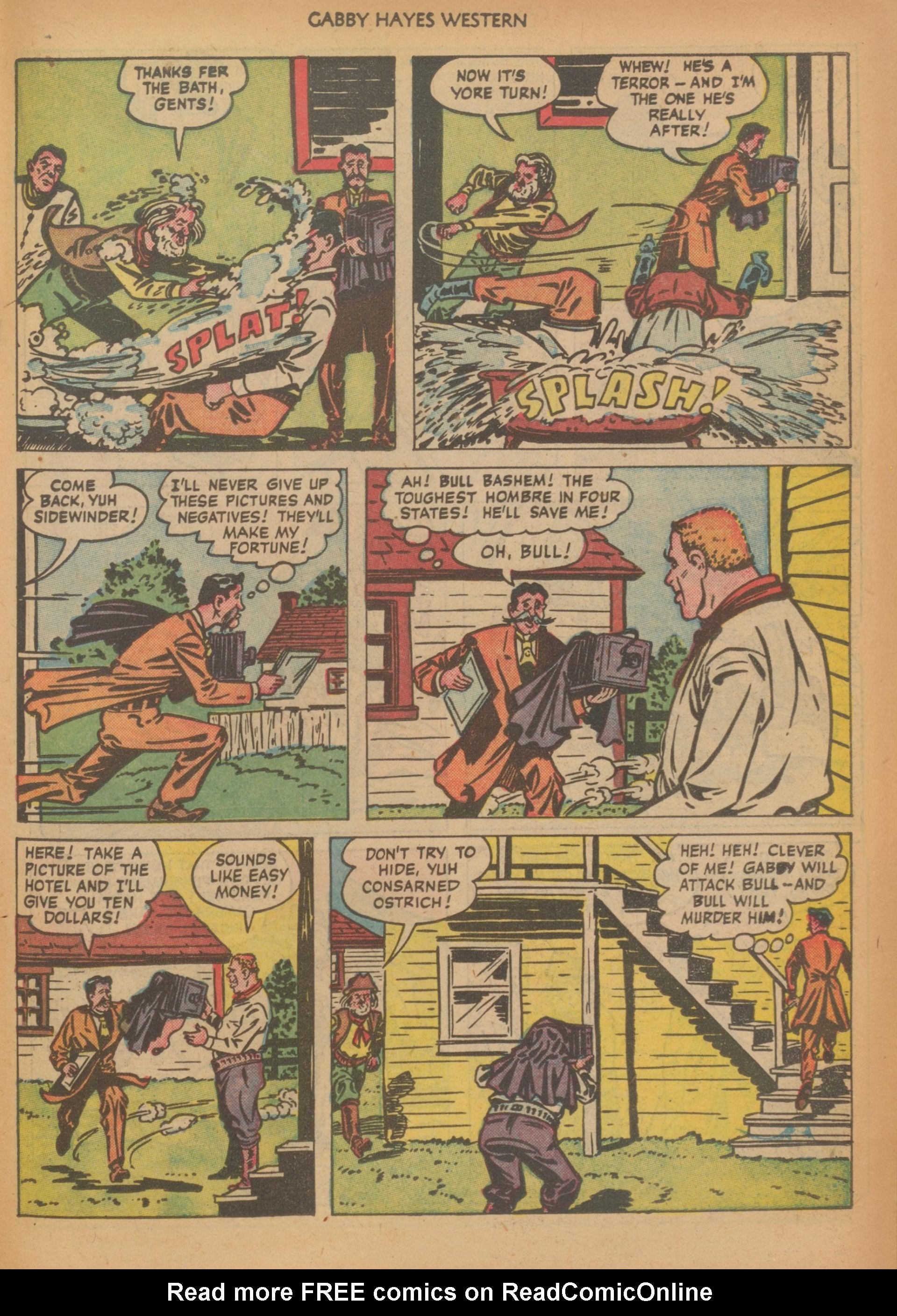 Read online Gabby Hayes Western comic -  Issue #29 - 27