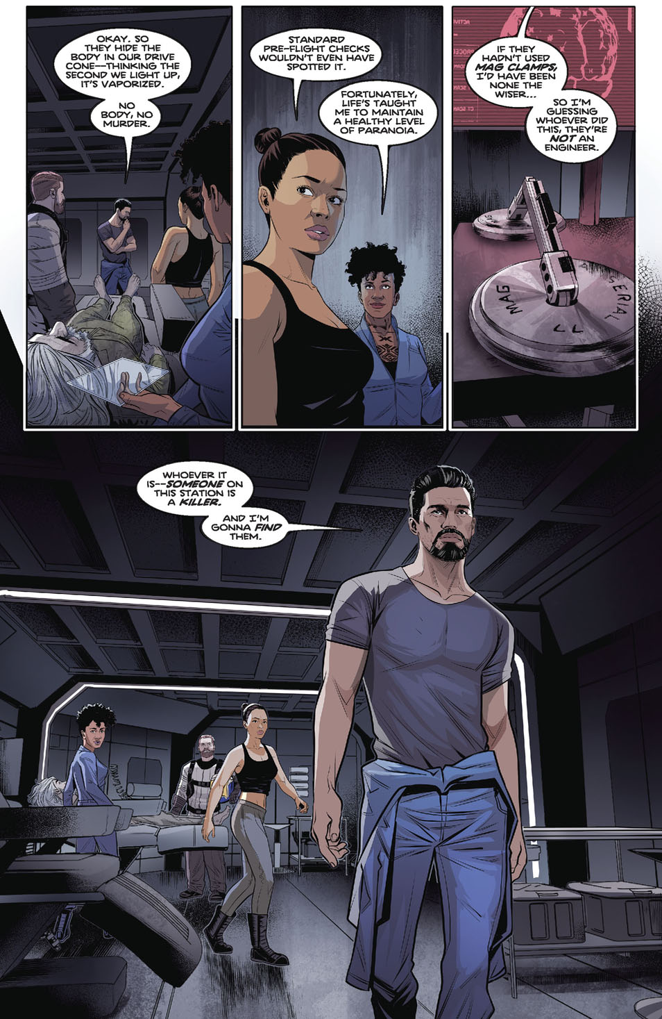 Read online The Expanse: Dragon Tooth comic -  Issue #6 - 7