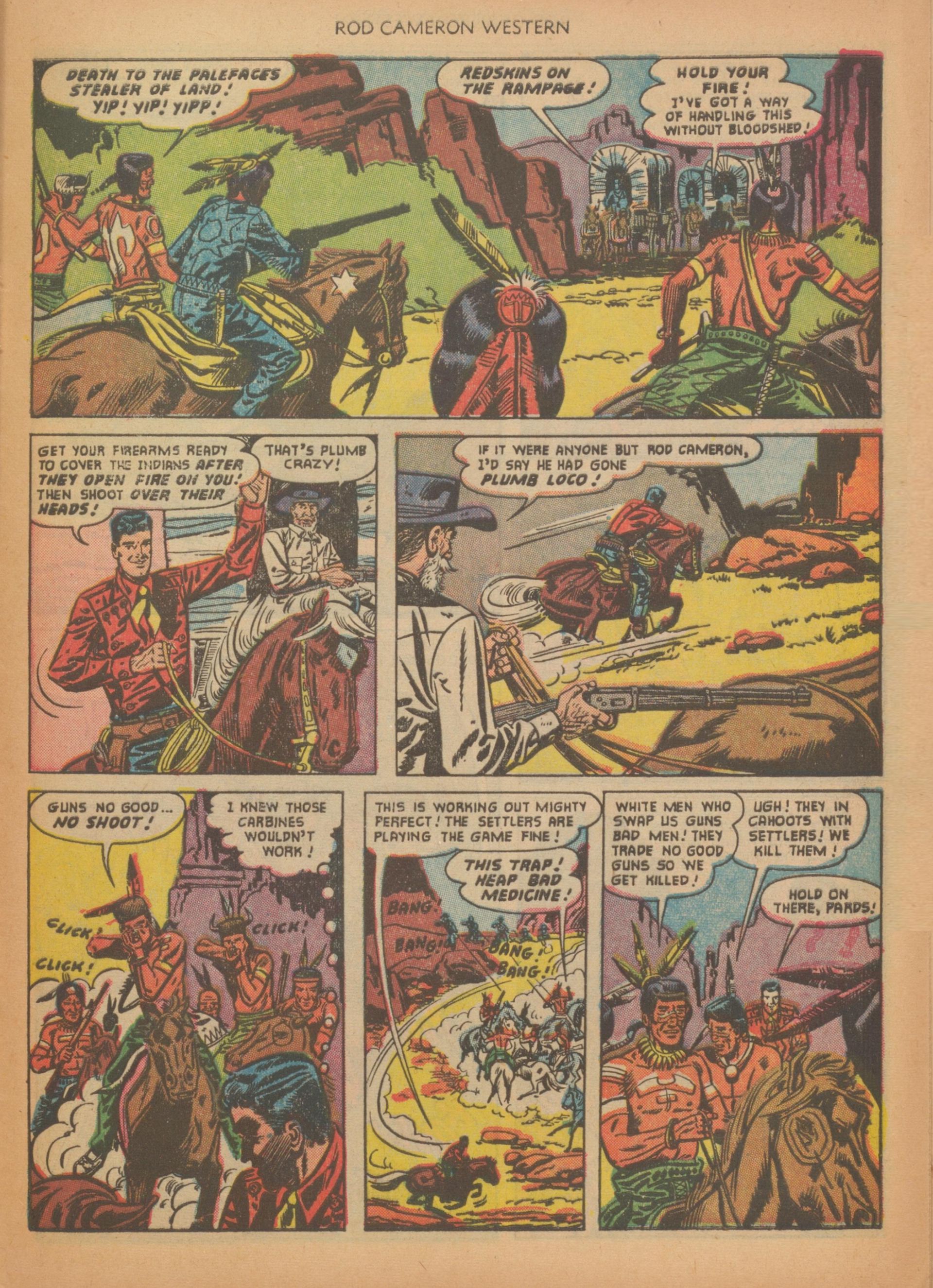Read online Rod Cameron Western comic -  Issue #12 - 29