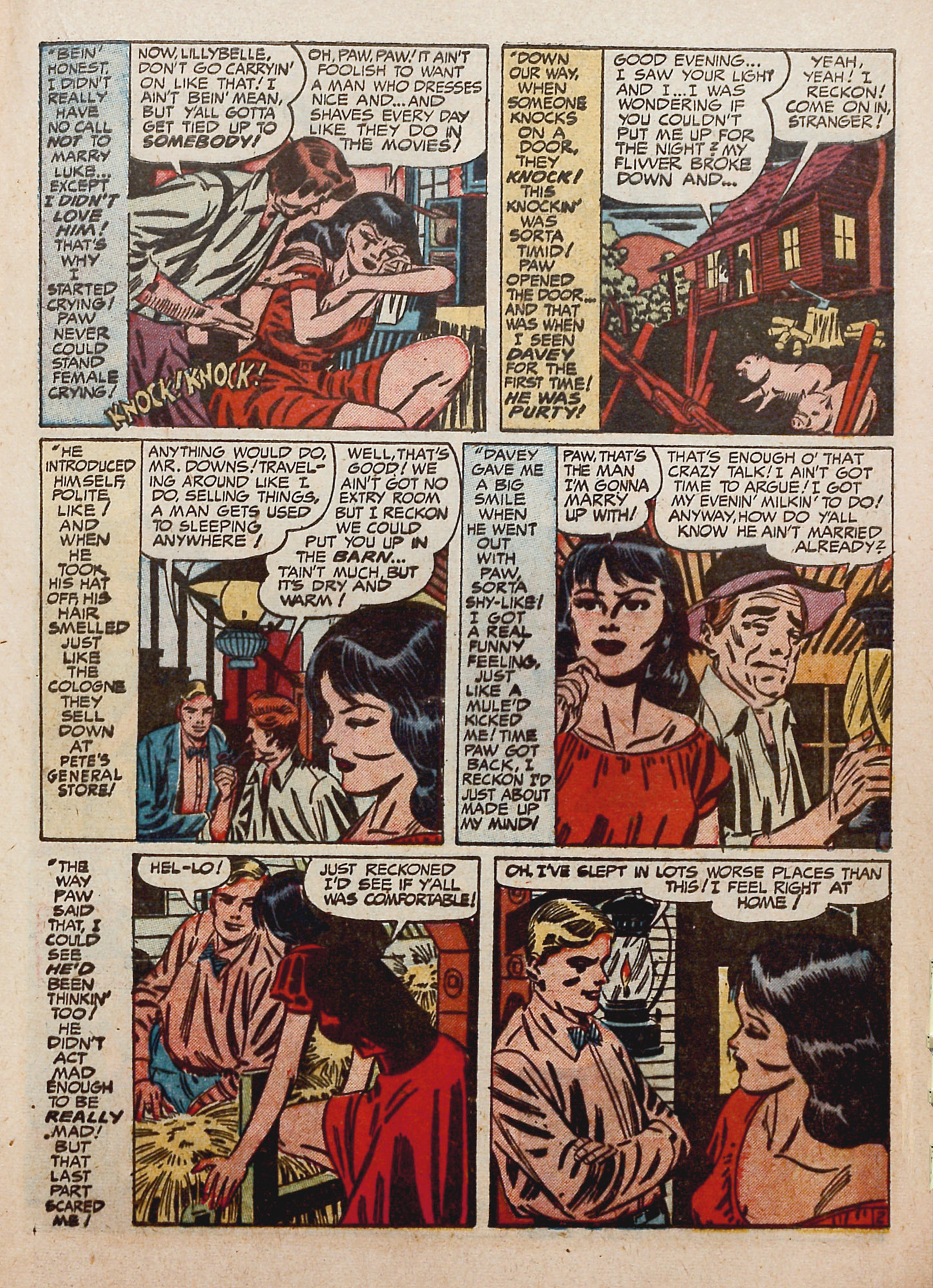 Read online Young Love (1949) comic -  Issue #10 - 29