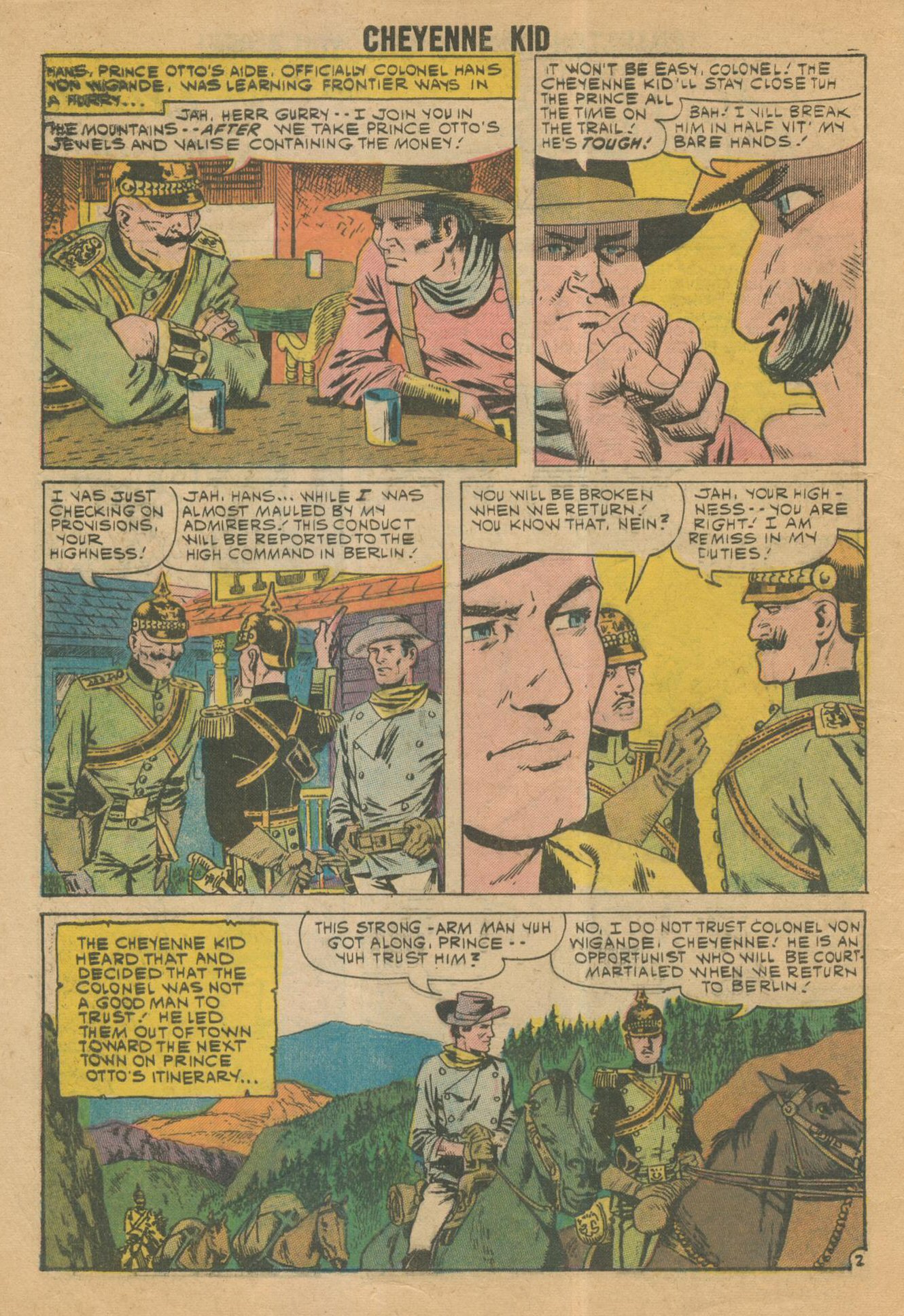 Read online Cheyenne Kid comic -  Issue #20 - 3