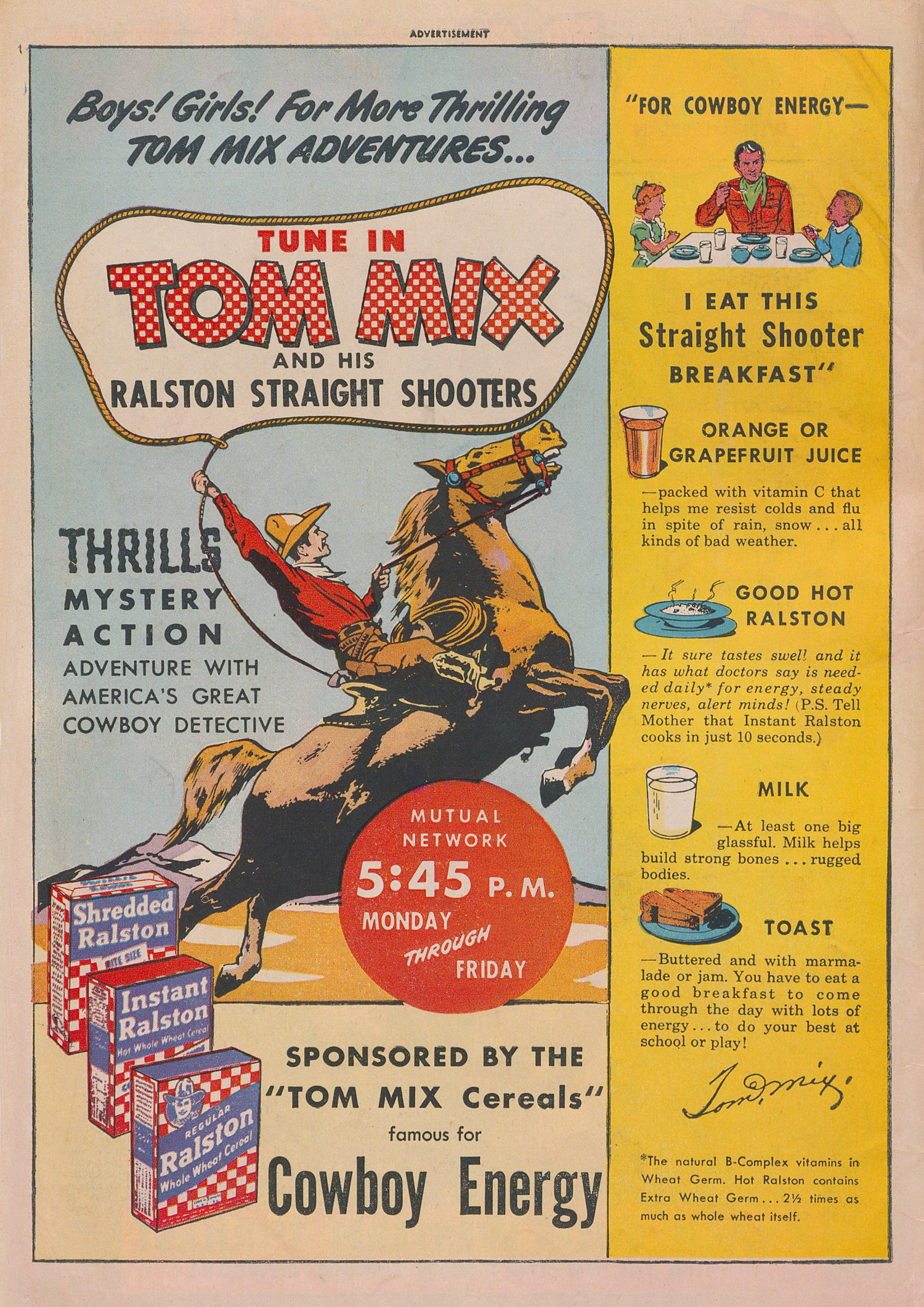 Read online Tom Mix Western (1948) comic -  Issue #10 - 2