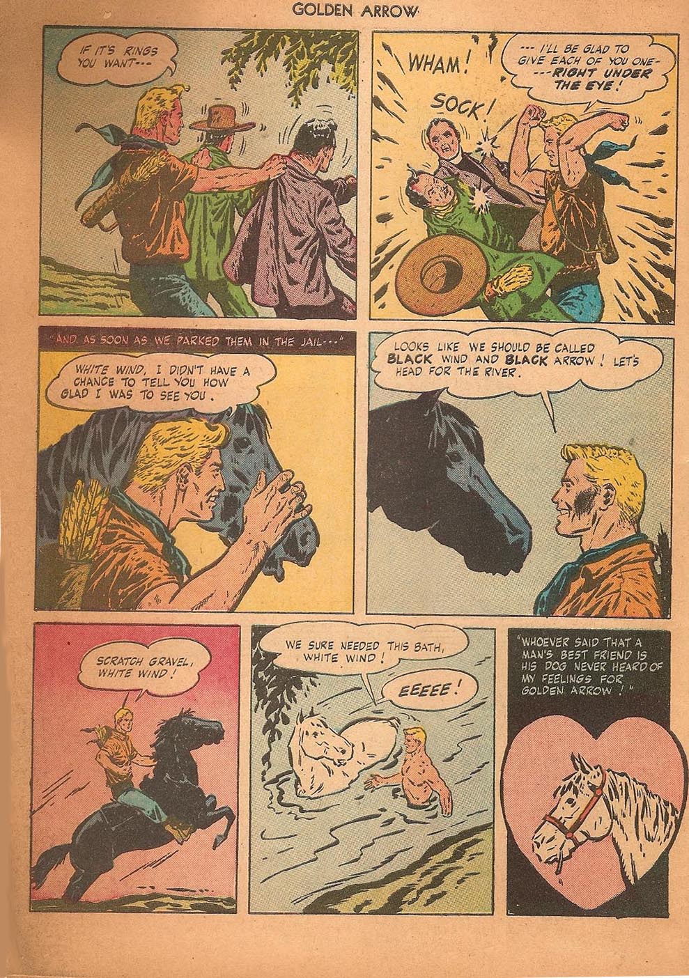 Read online Golden Arrow comic -  Issue #5 - 50