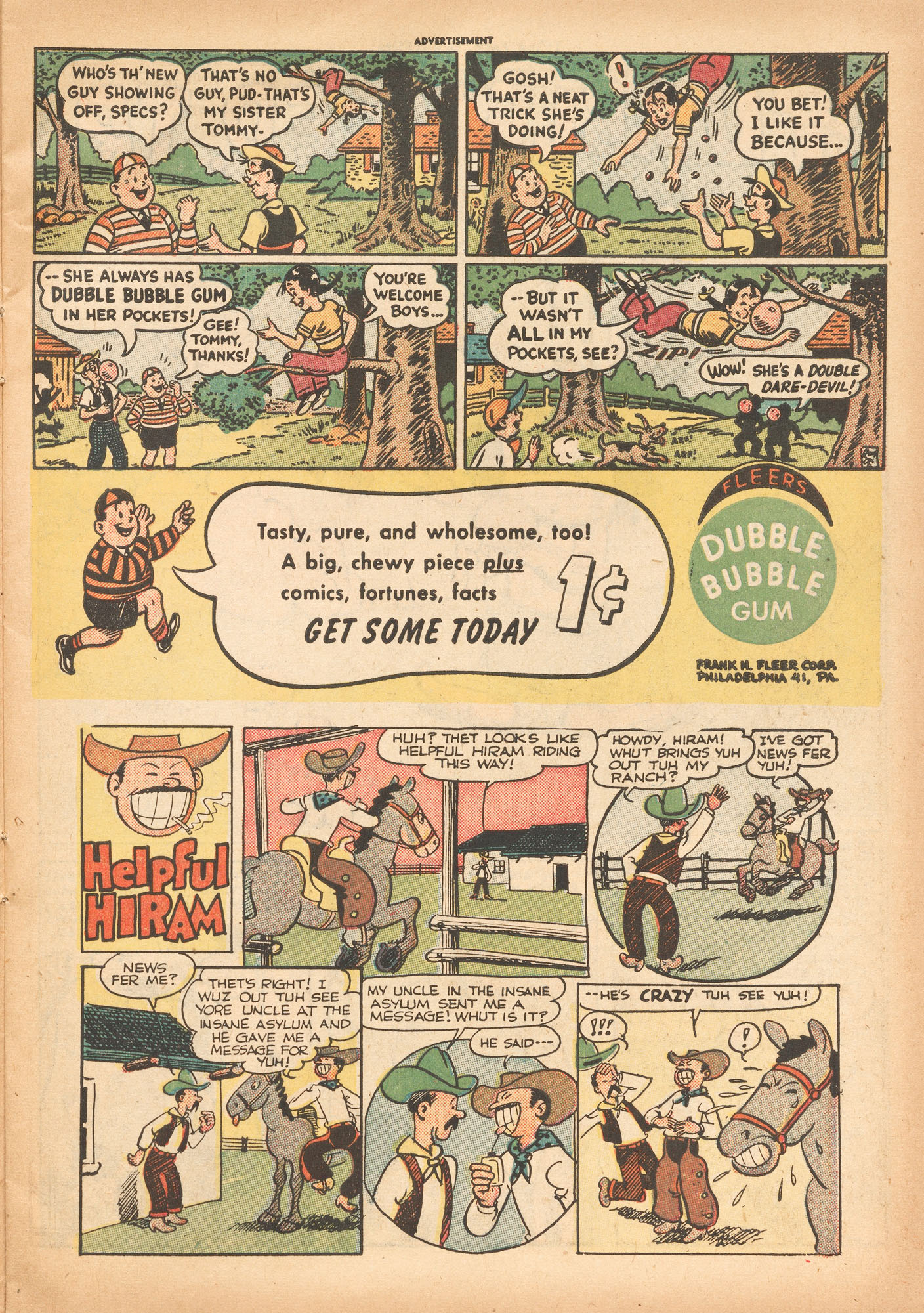 Read online Tom Mix Western (1948) comic -  Issue #23 - 21