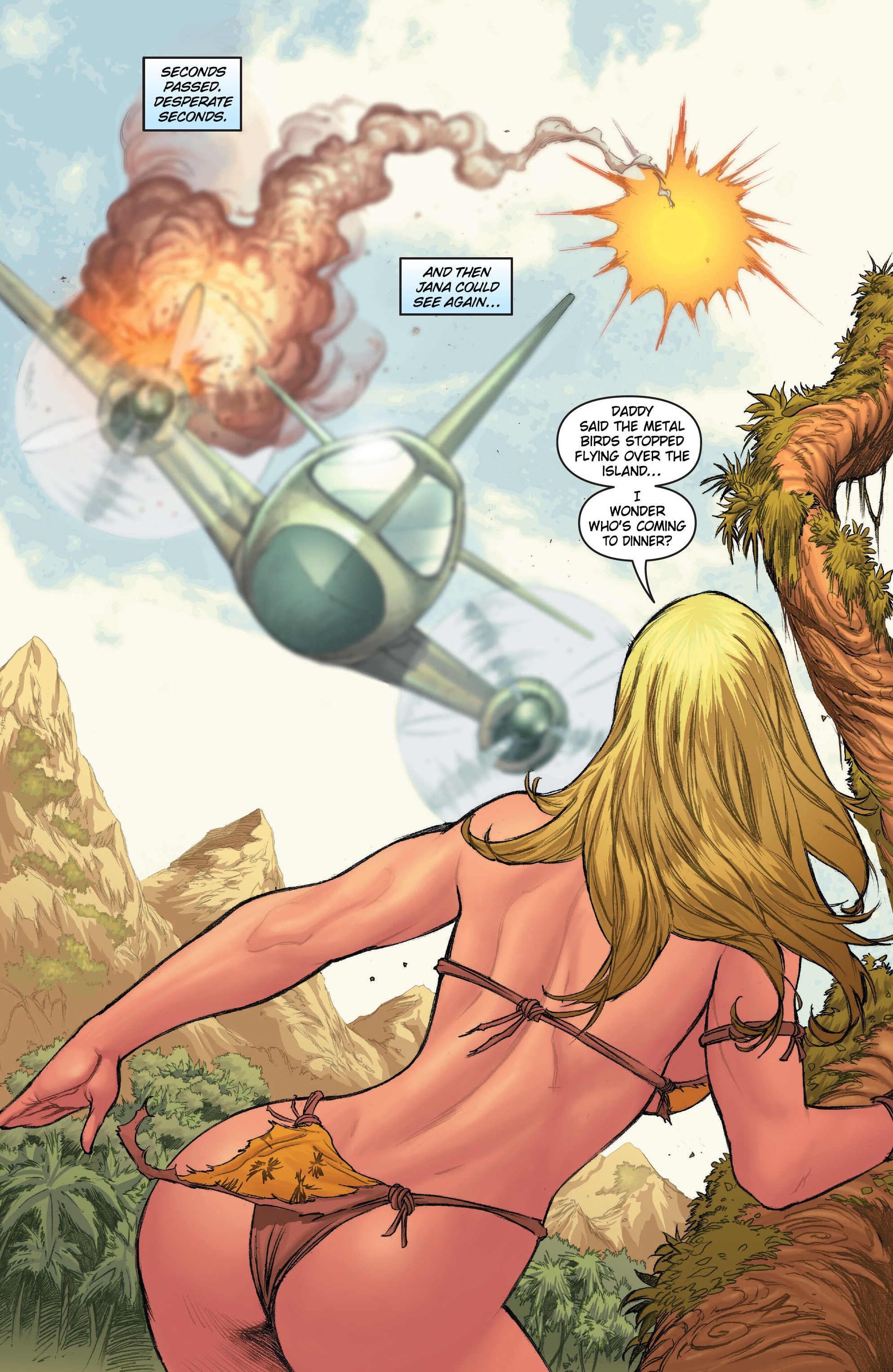 Read online Frank Cho's Jungle Girl: The Complete Omnibus comic -  Issue # TPB (Part 1) - 16