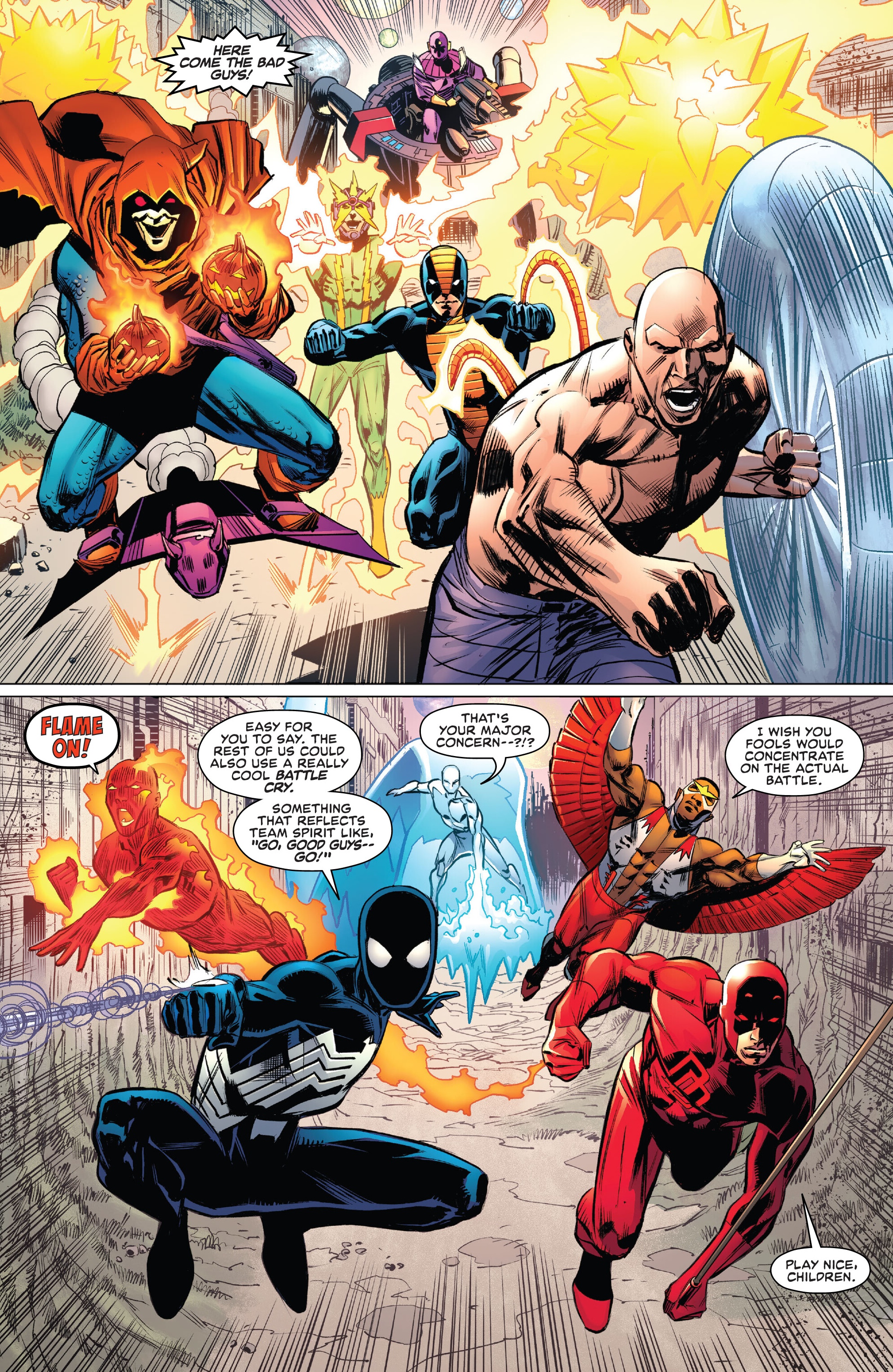 Read online Marvel Super Heroes Secret Wars: Battleworld comic -  Issue #2 - 19
