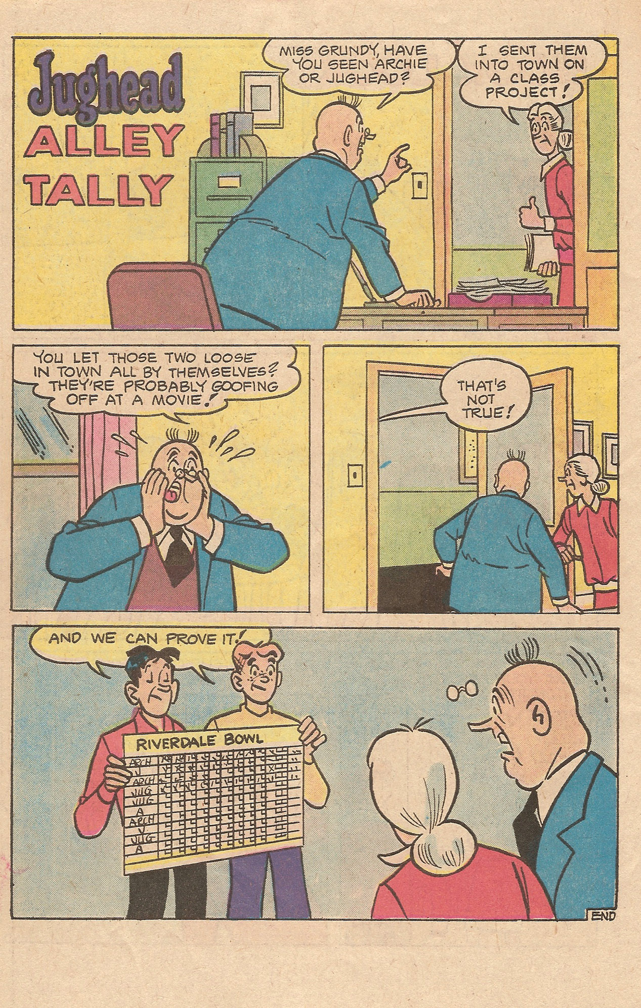 Read online Jughead's Jokes comic -  Issue #63 - 30