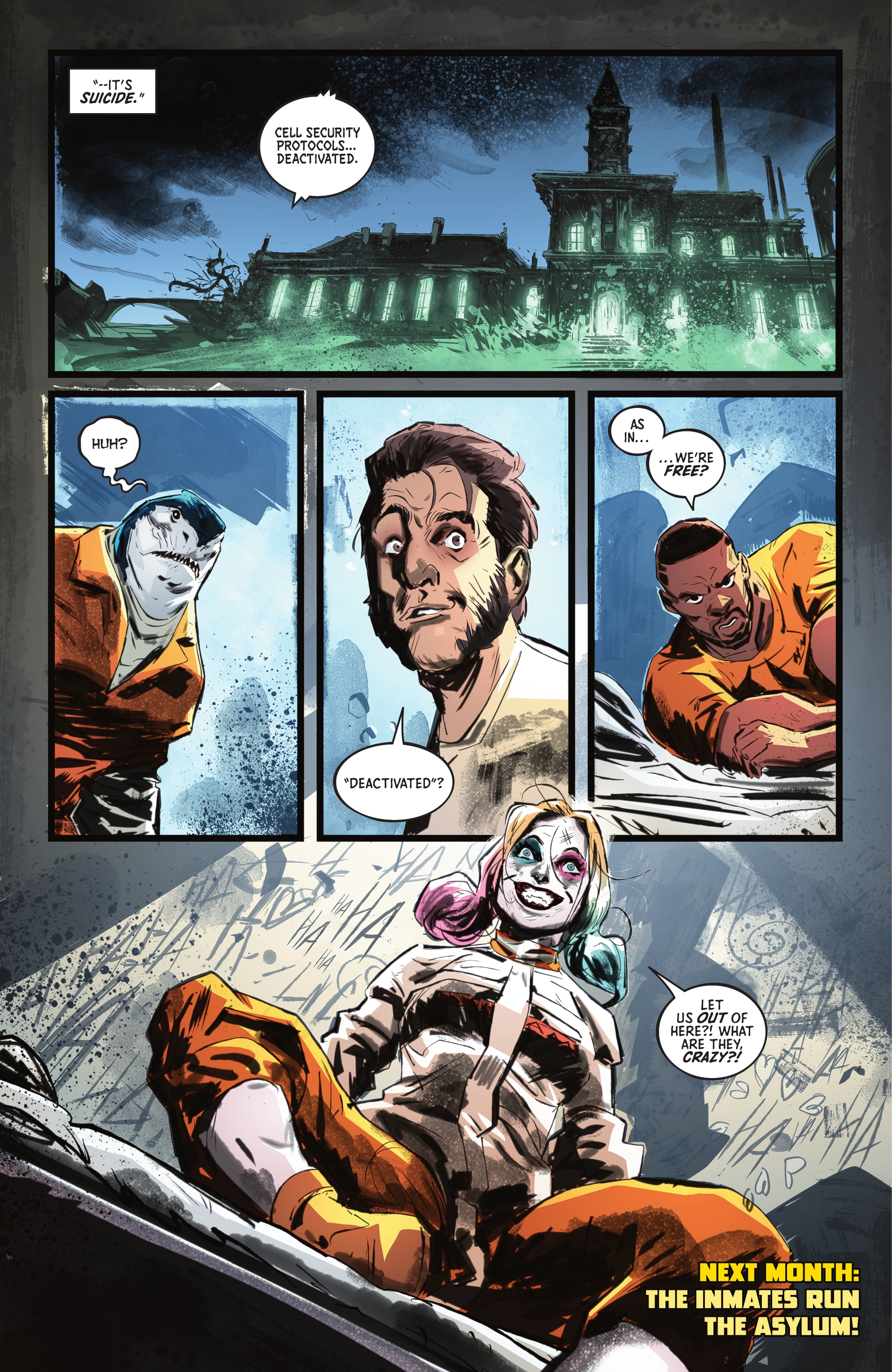 Read online Suicide Squad: Kill Arkham Asylum comic -  Issue #1 - 21