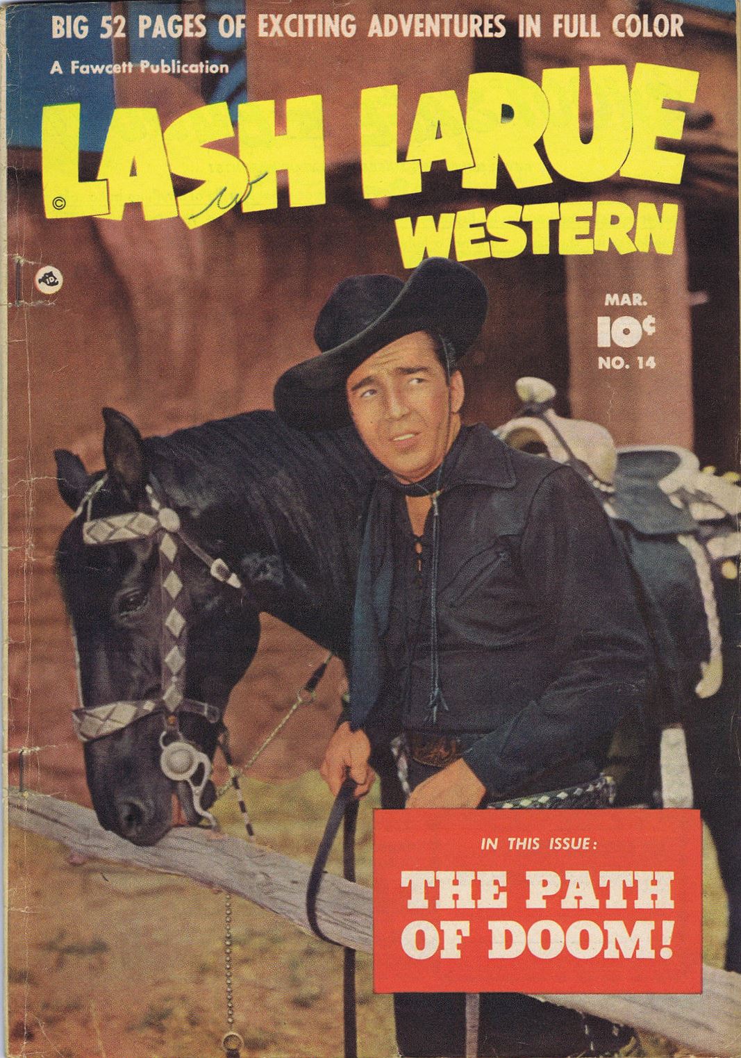 Read online Lash Larue Western (1949) comic -  Issue #14 - 1