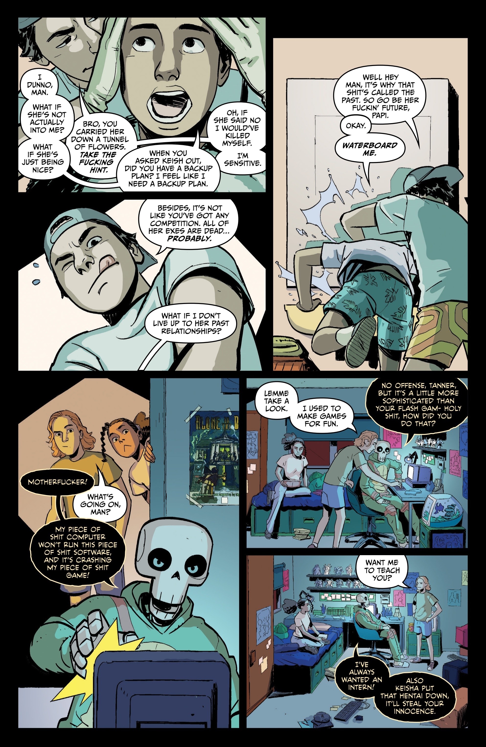 Read online Nights comic -  Issue #5 - 6