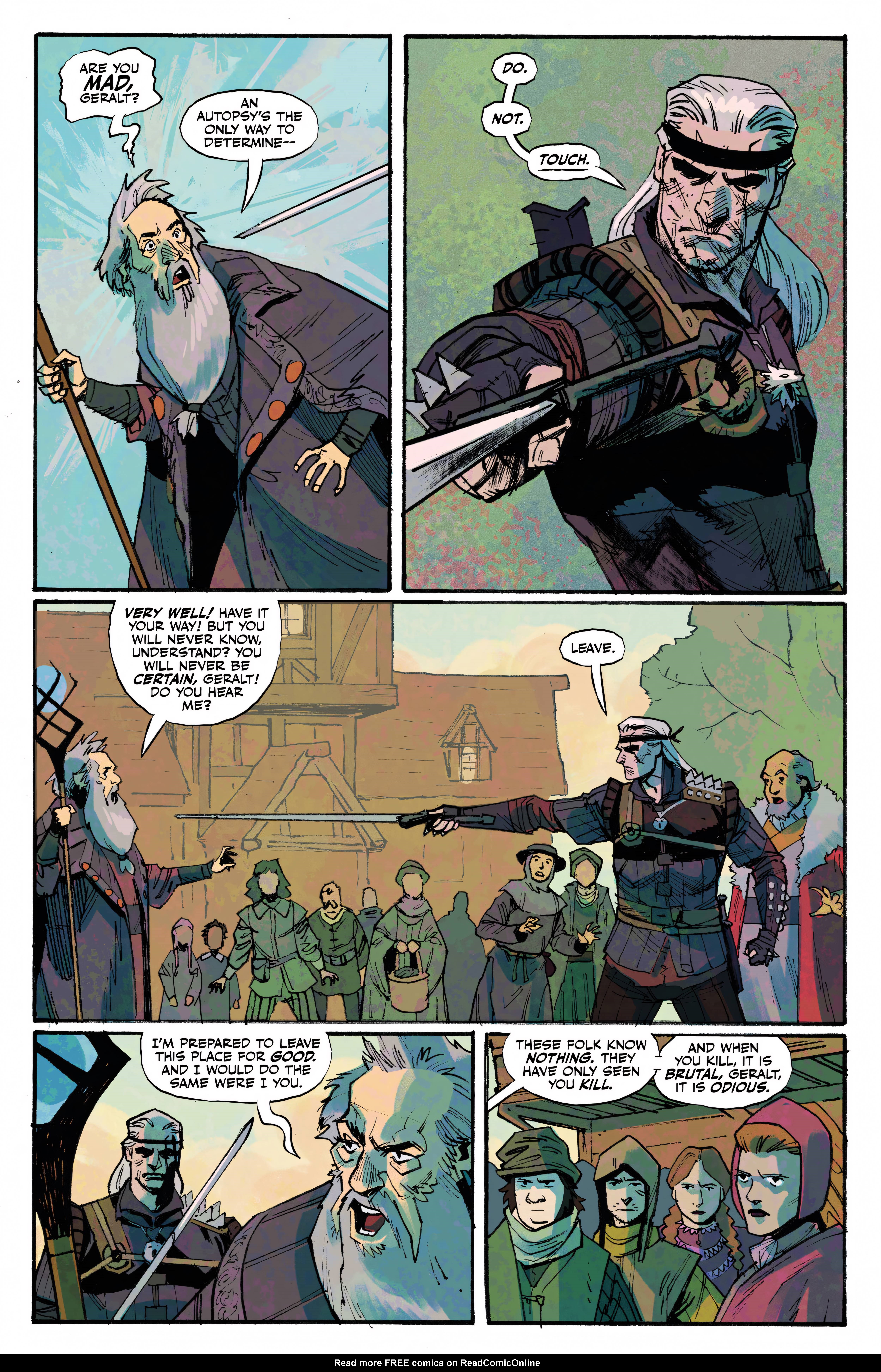 Read online The Witcher: The Lesser Evil comic -  Issue # Full - 49