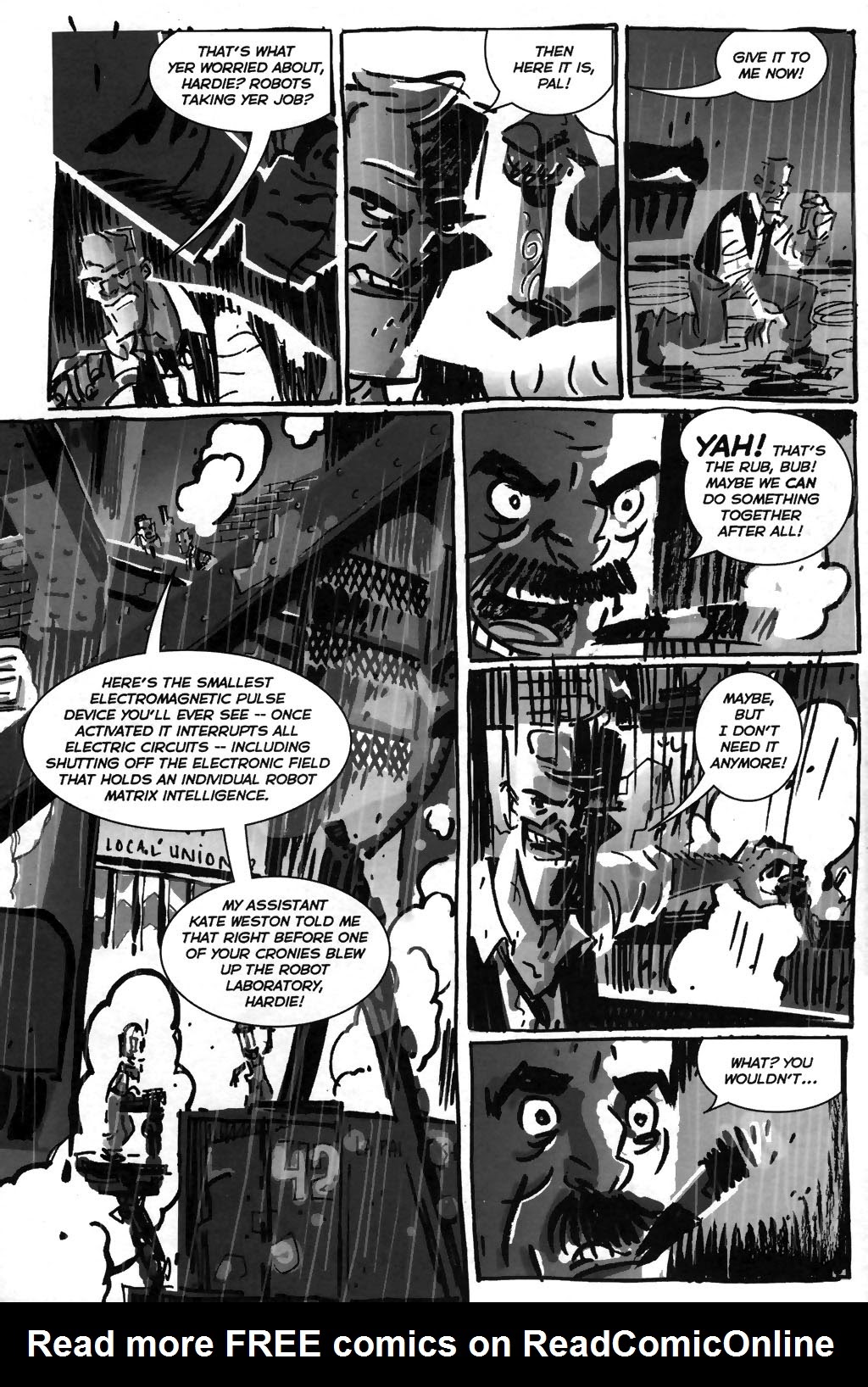 Read online Ferro City comic -  Issue #4 - 20